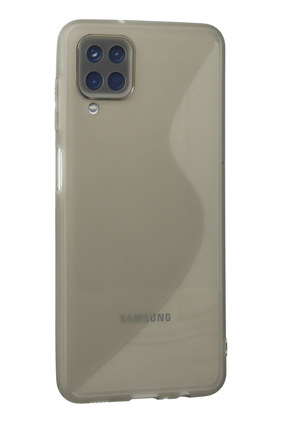 Newface Samsung Galaxy A22 Kılıf Platin Kamera Koruma Silikon - Açık Yeşil