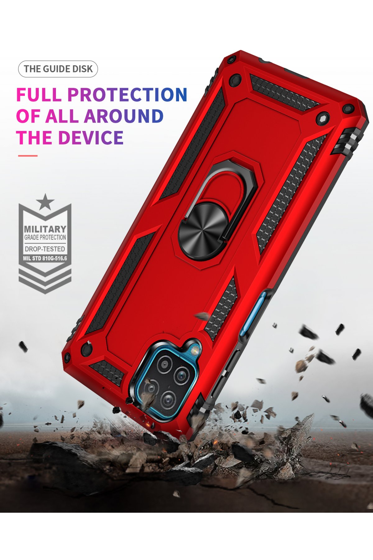 Newface Samsung Galaxy A22 Kılıf Platin Silikon - Siyah