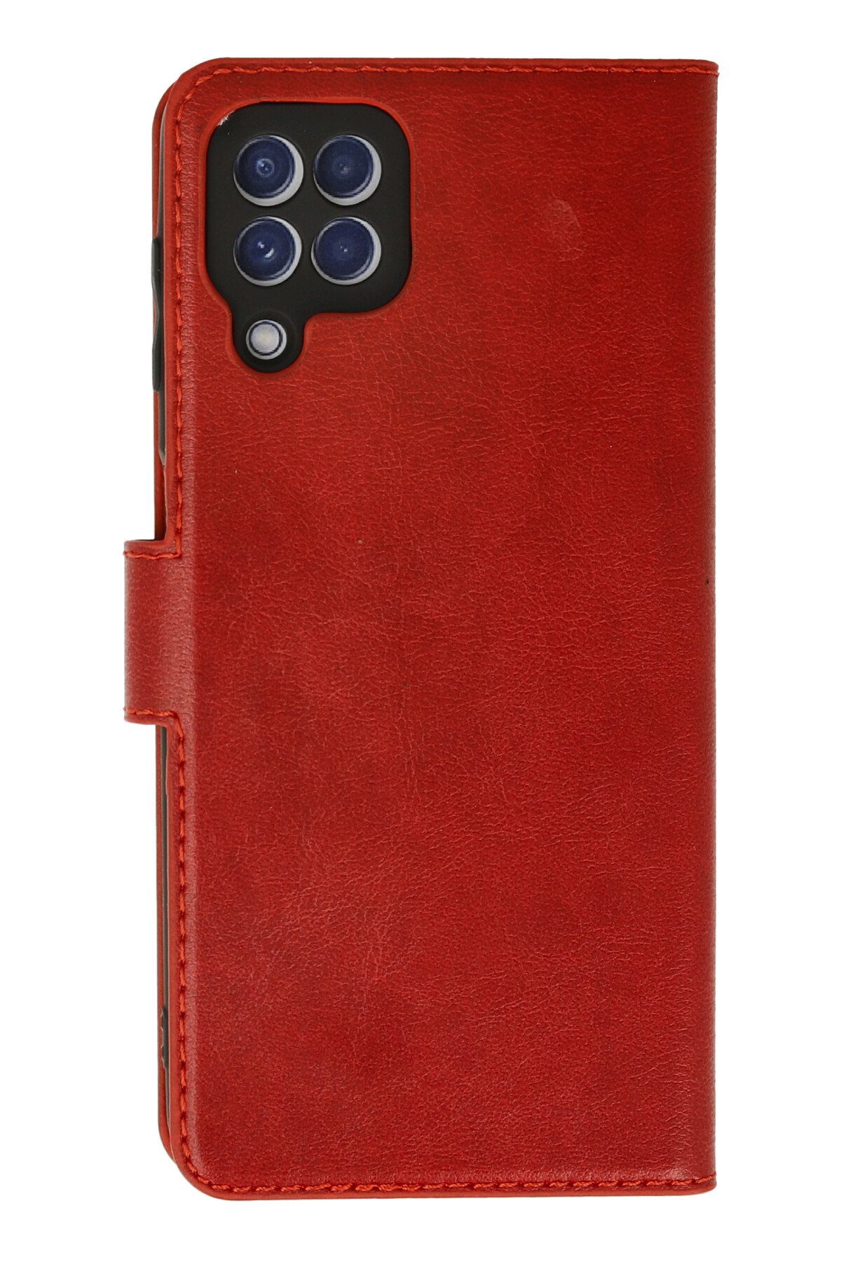 Newface Samsung Galaxy A22 Kılıf Palm Buzlu Kamera Sürgülü Silikon - Pembe