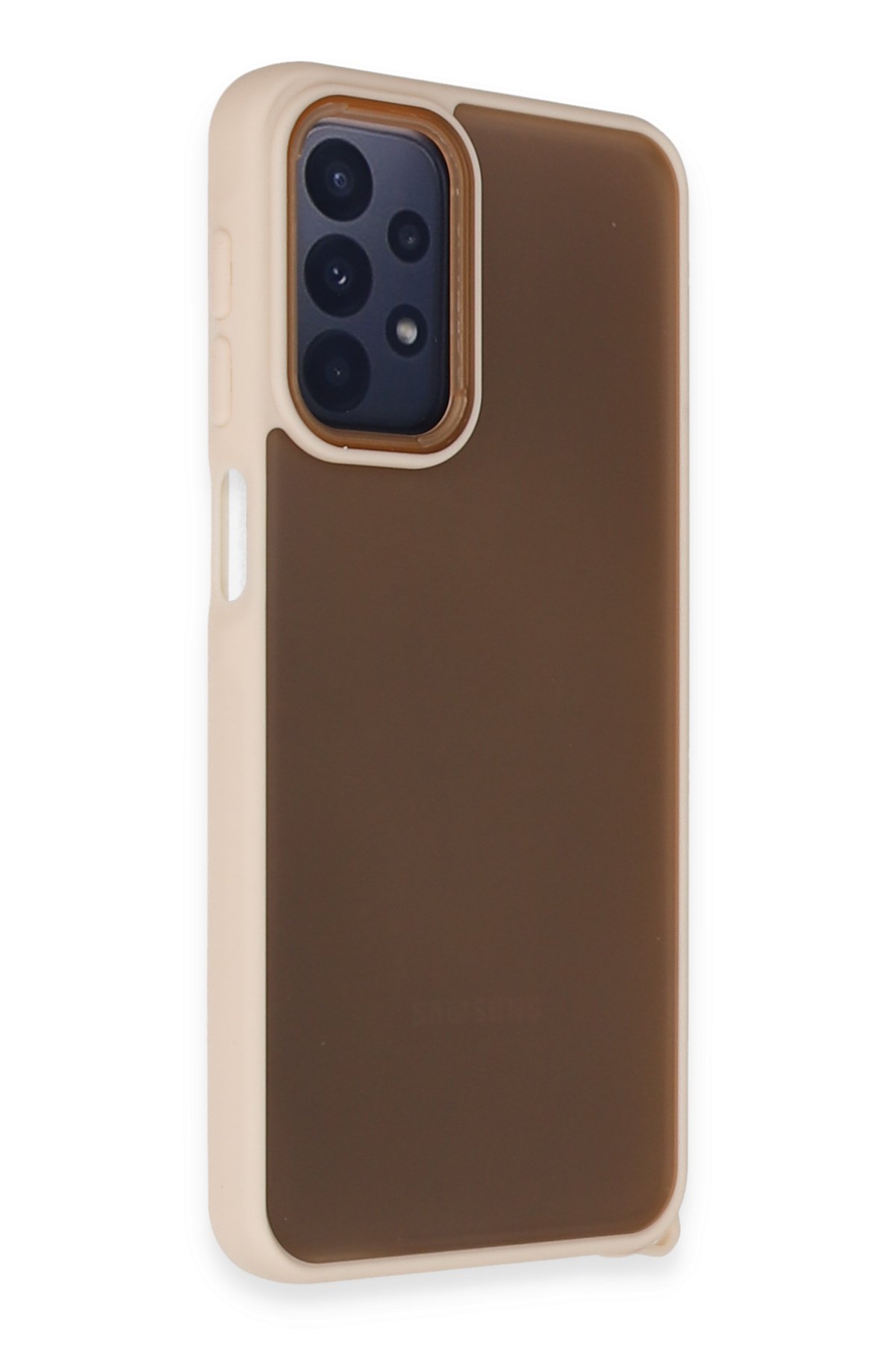 Newface Samsung Galaxy A23 4G Kılıf Optimum Silikon - Koyu Yeşil