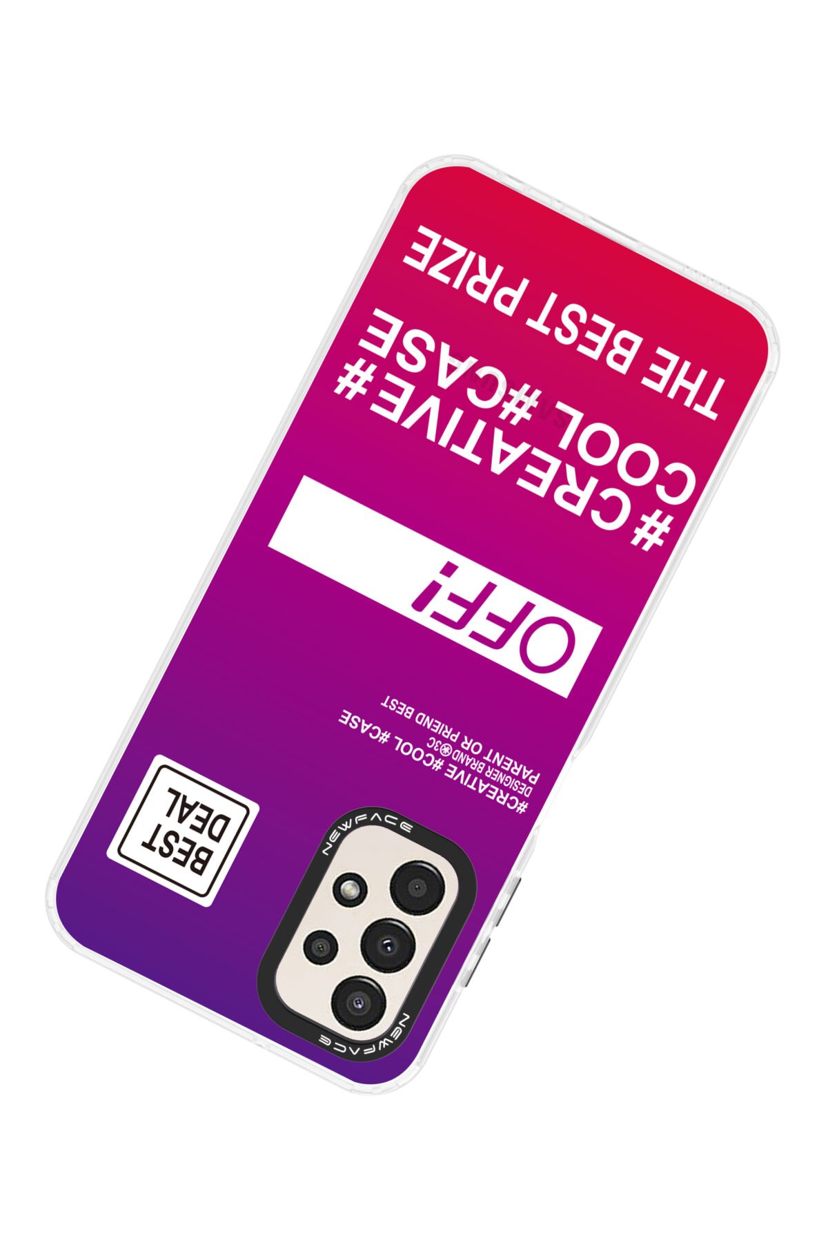 Newface Samsung Galaxy A23 4G Kılıf Loop Deri Silikon - Siyah