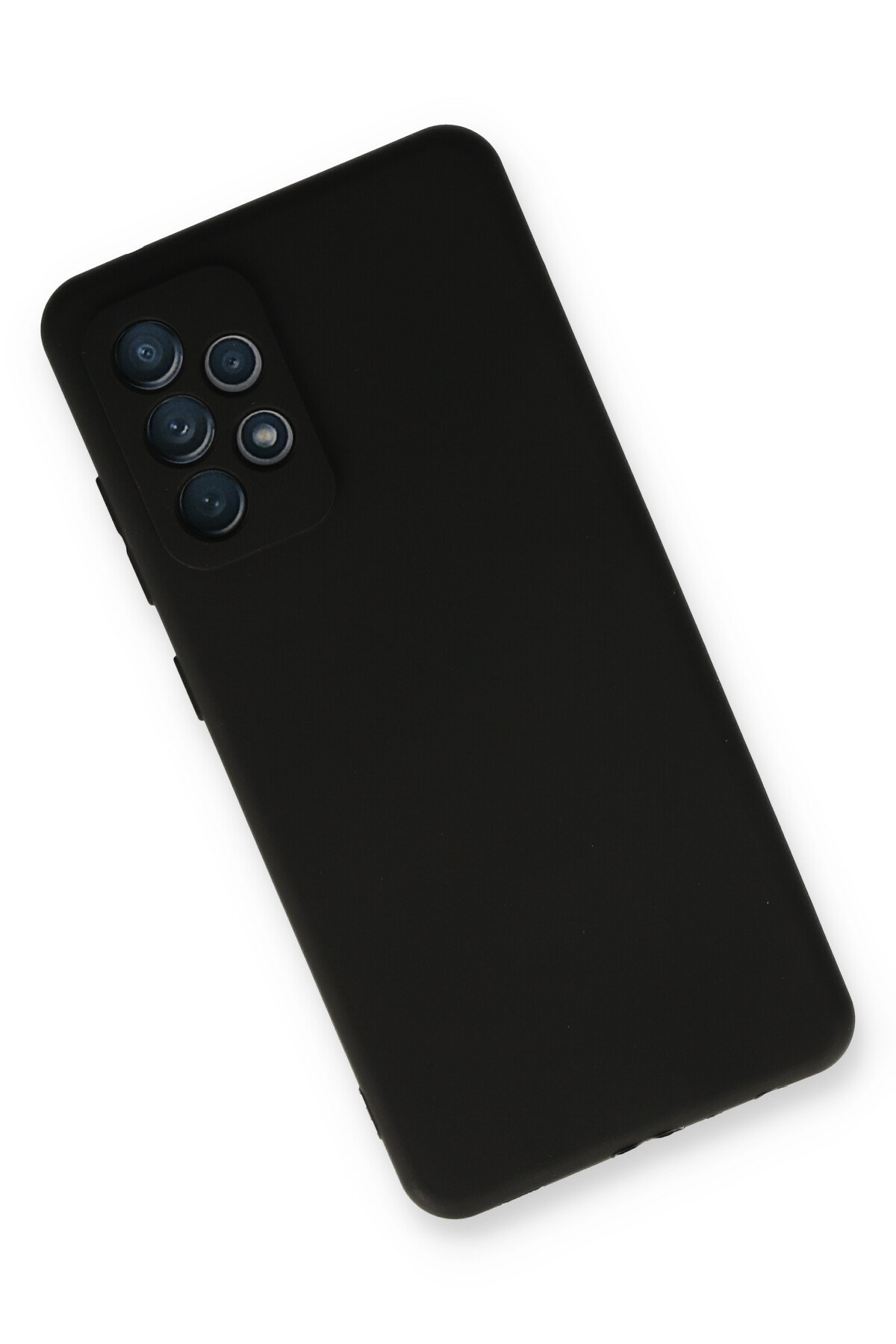 Newface Samsung Galaxy A23 4G Kılıf Nano içi Kadife  Silikon - Siyah