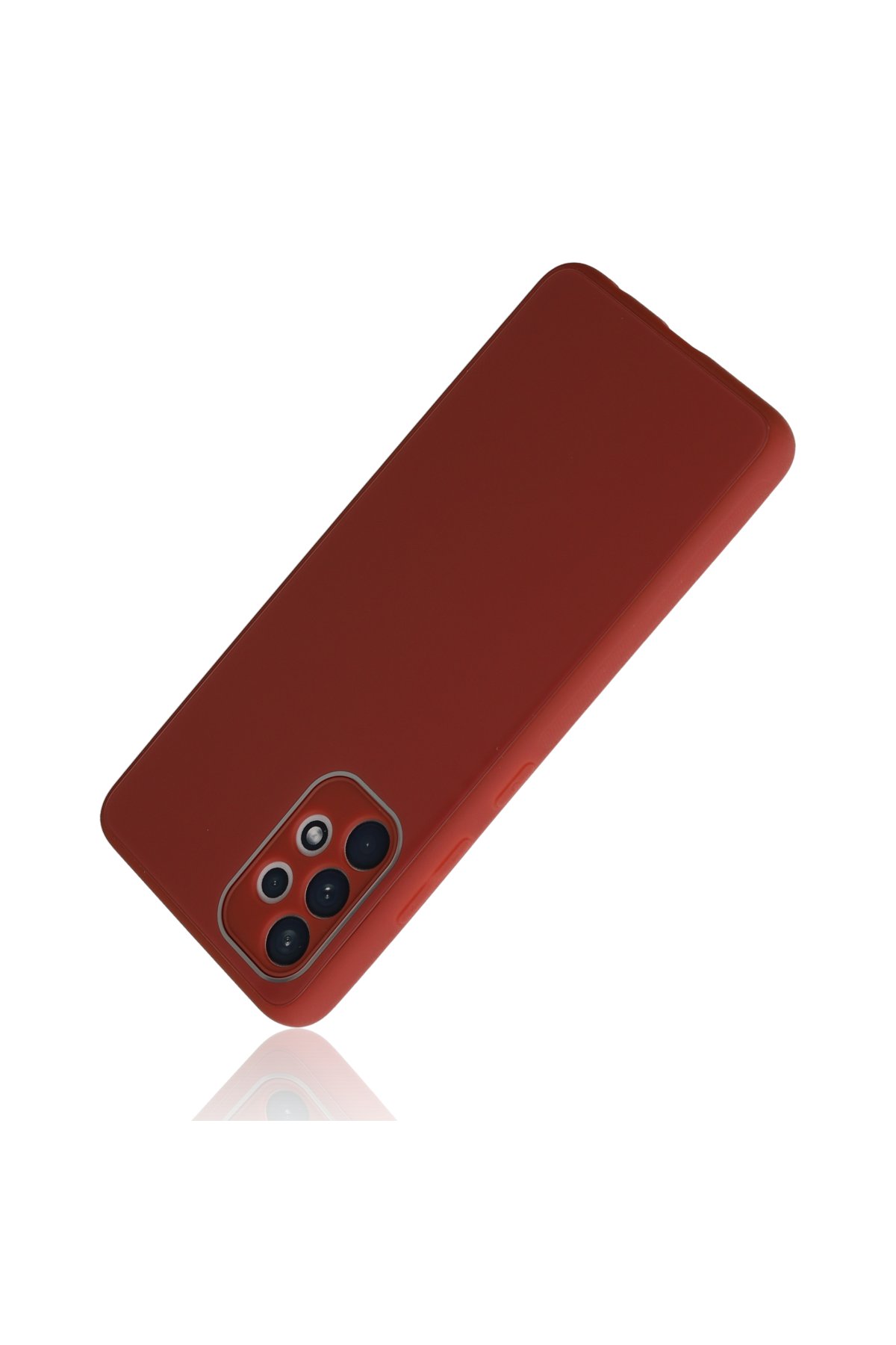 Newface Samsung Galaxy A23 4G Kılıf Montreal Yüzüklü Silikon Kapak - Siyah