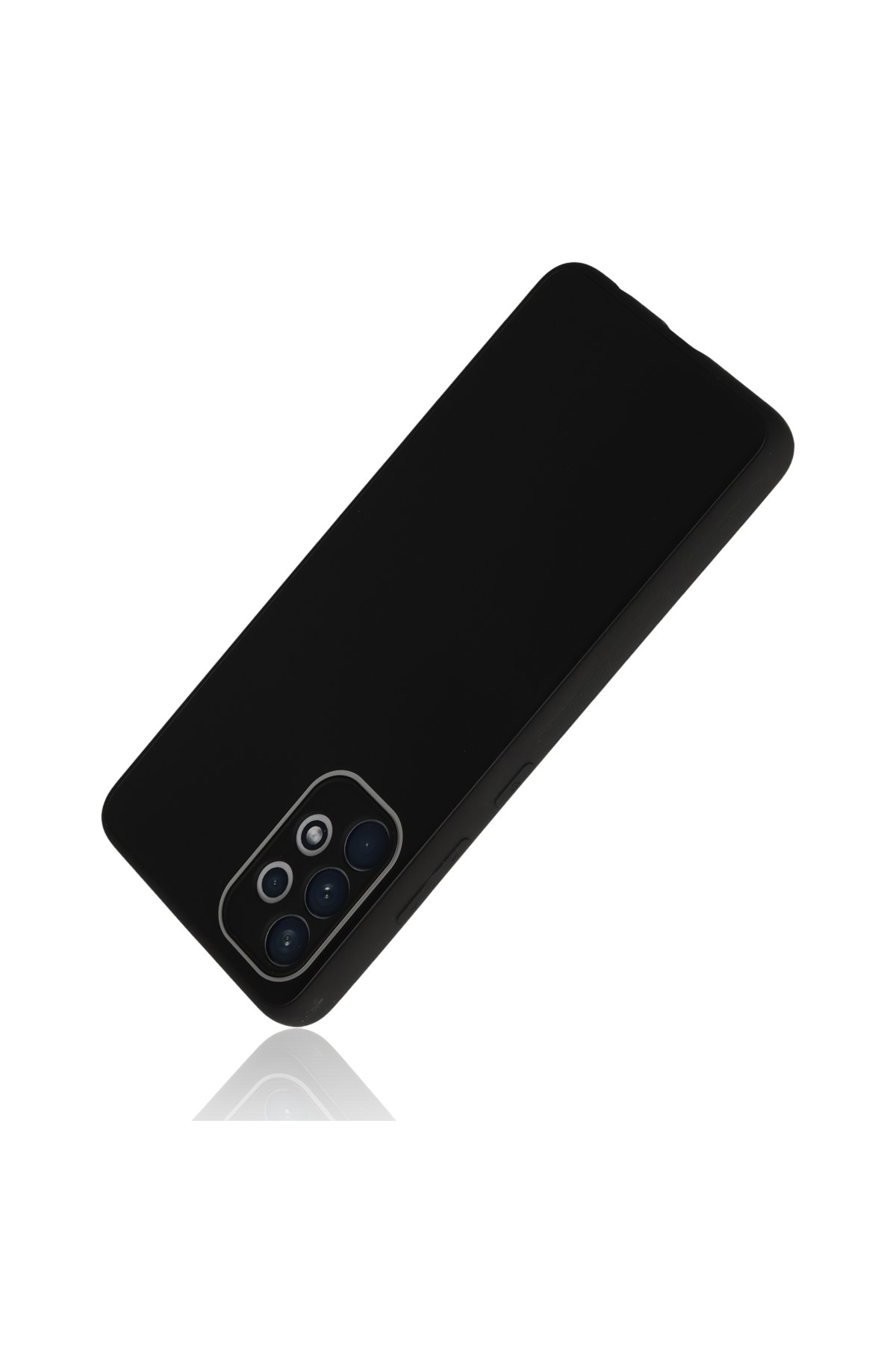 Newface Samsung Galaxy A23 4G Kılıf Razer Lensli Silikon - Mor