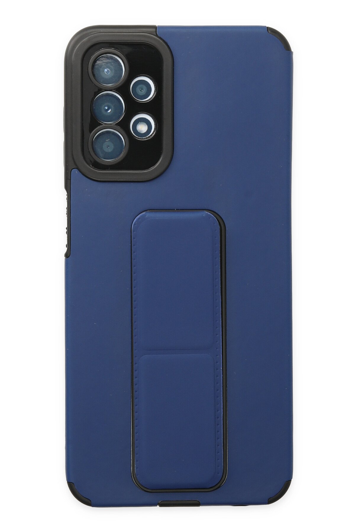 Newface Samsung Galaxy A23 4G Kılıf Kelvin Kartvizitli Silikon - Bordo