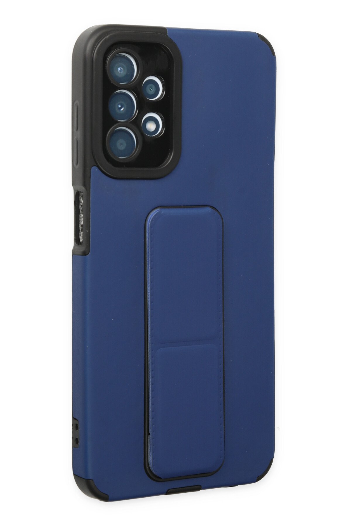 Newface Samsung Galaxy A23 4G Kılıf Kelvin Kartvizitli Silikon - Bordo