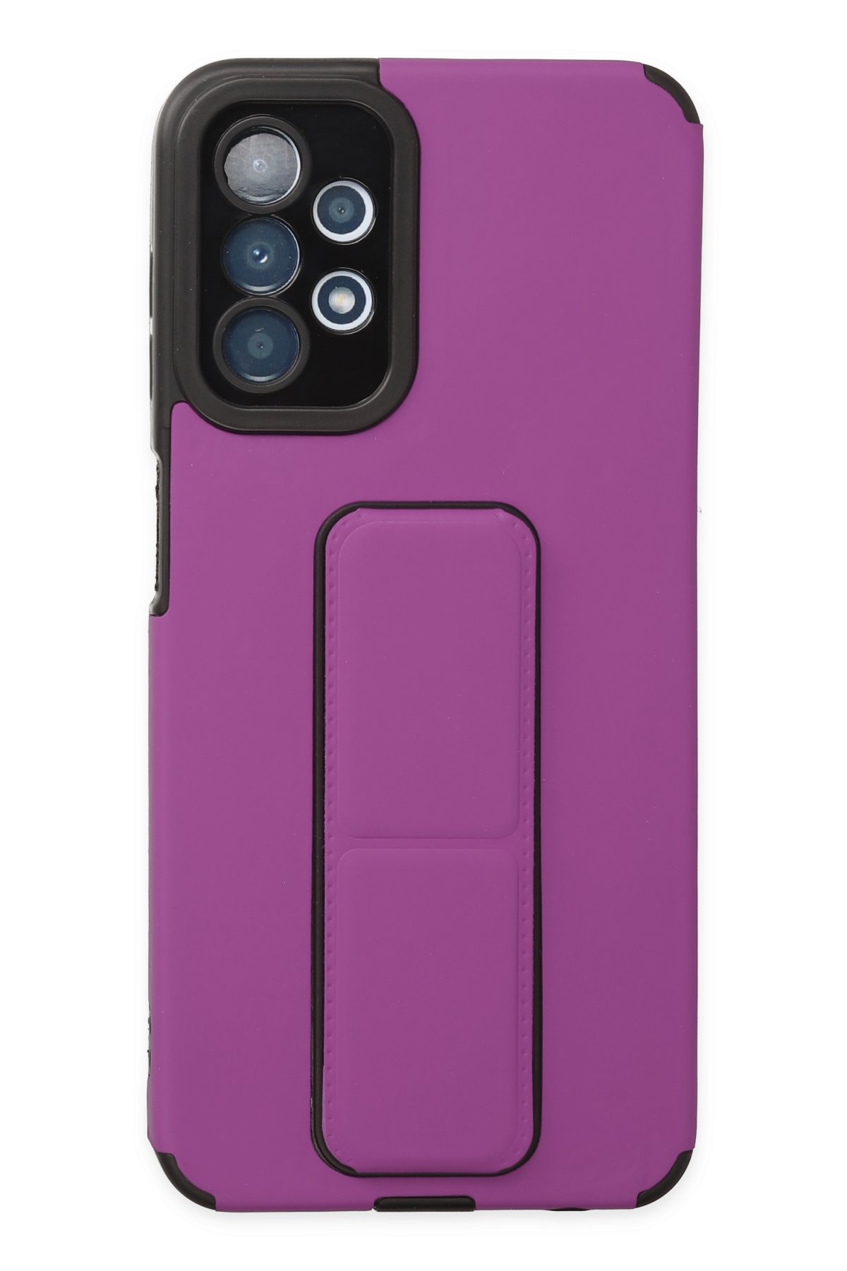 Newface Samsung Galaxy A23 4G Kılıf Loop Deri Silikon - Yeşil