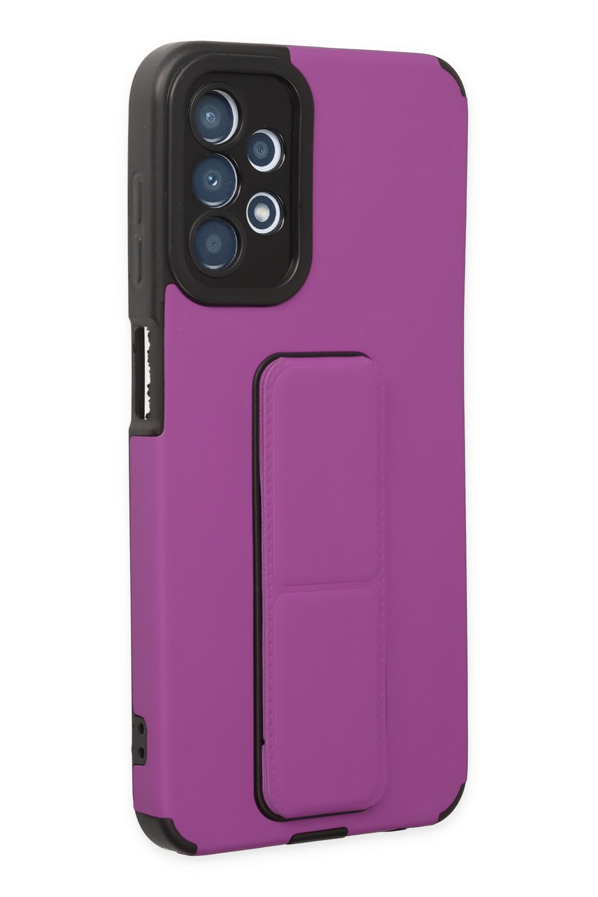 Newface Samsung Galaxy A23 4G Kılıf Loop Deri Silikon - Yeşil