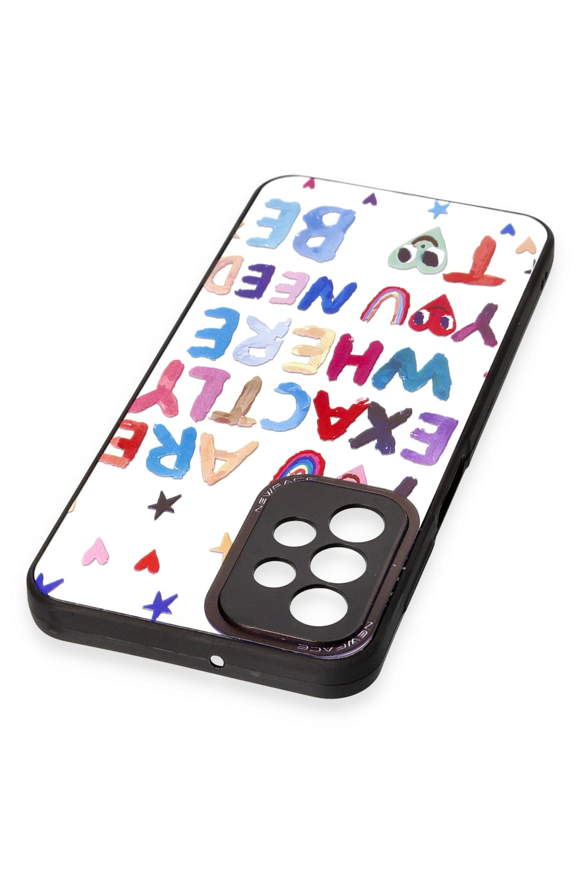 Newface Samsung Galaxy A23 4G Kılıf Platin Silikon - Siyah