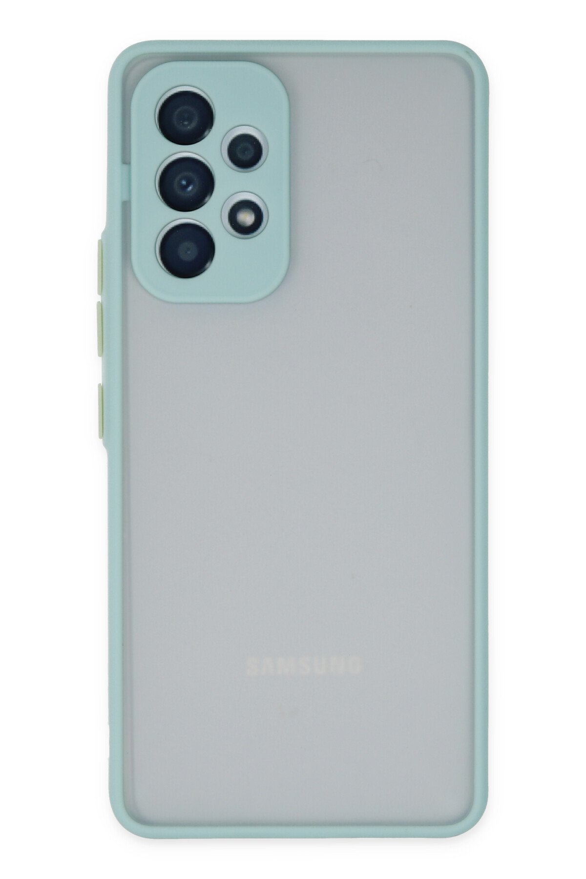 Newface Samsung Galaxy A23 4G Kılıf First Silikon - Siyah