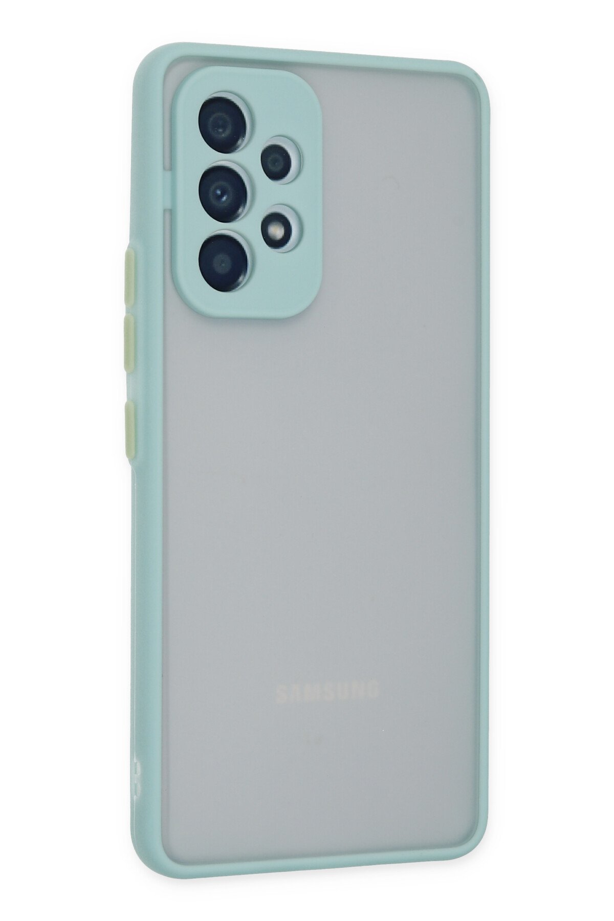 Newface Samsung Galaxy A23 4G Kılıf First Silikon - Siyah