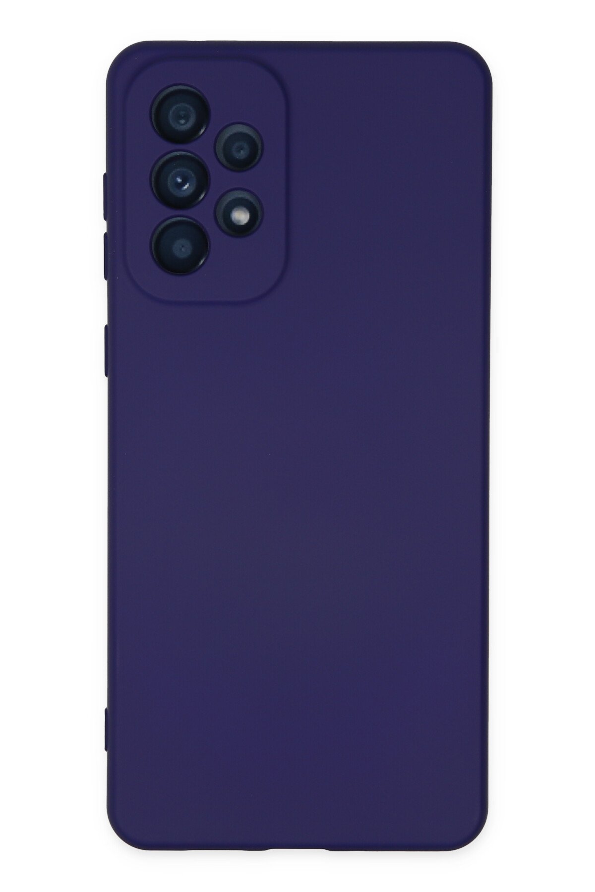 Newface Samsung Galaxy A23 4G Kılıf Montreal Yüzüklü Silikon Kapak - Kırmızı