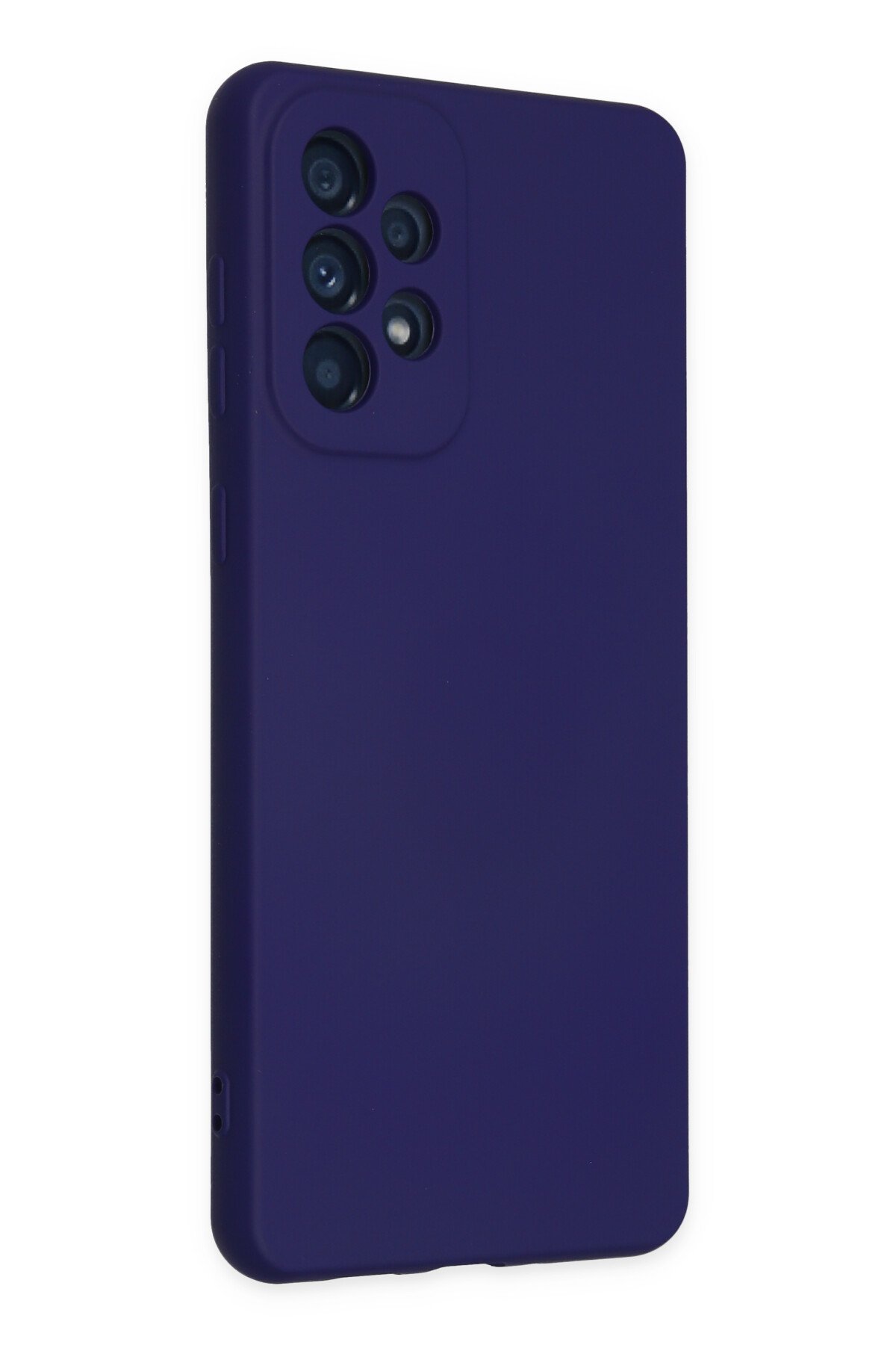 Newface Samsung Galaxy A23 4G Kılıf Montreal Yüzüklü Silikon Kapak - Kırmızı
