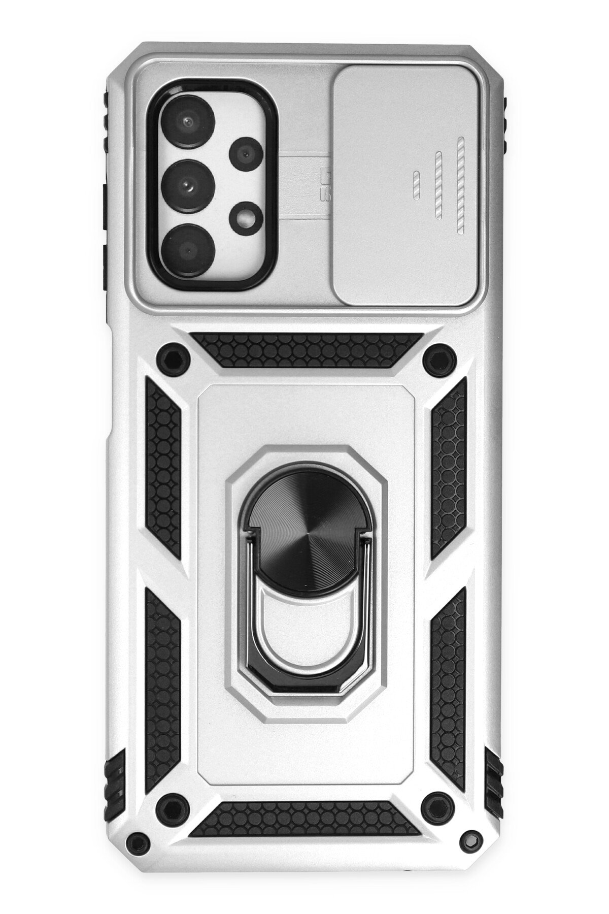 Newface Samsung Galaxy A23 4G Kılıf Nano içi Kadife Silikon - Turuncu