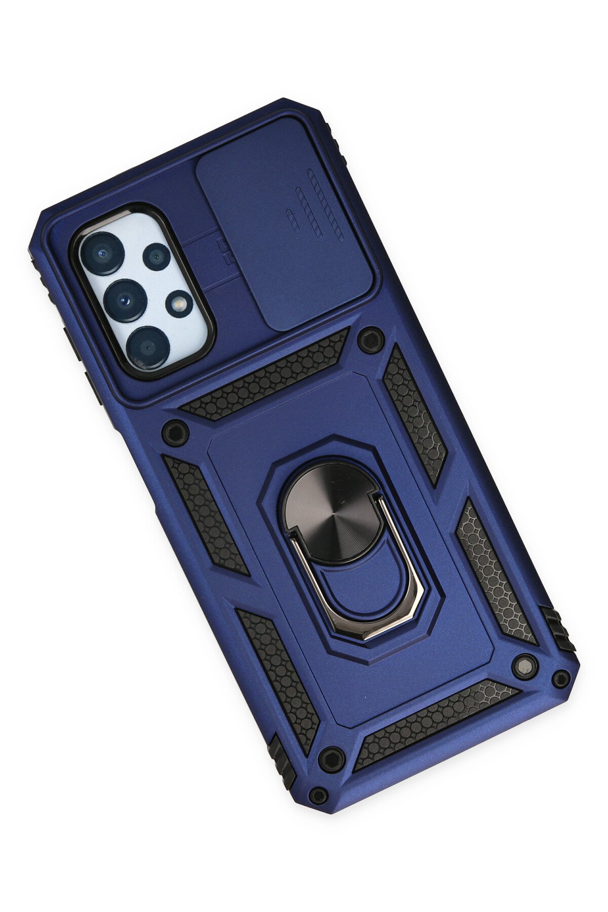 Newface Samsung Galaxy A23 4G Kılıf Volet Silikon - Beyaz