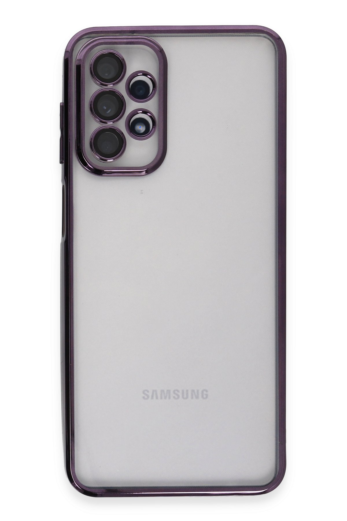 Newface Samsung Galaxy A23 4G Kılıf First Silikon - Kırmızı