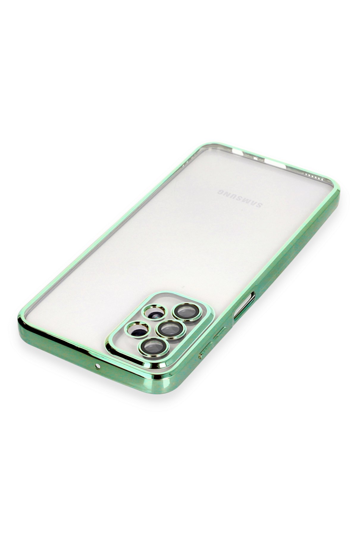 Newface Samsung Galaxy A23 4G Kılıf Volet Silikon - Siyah