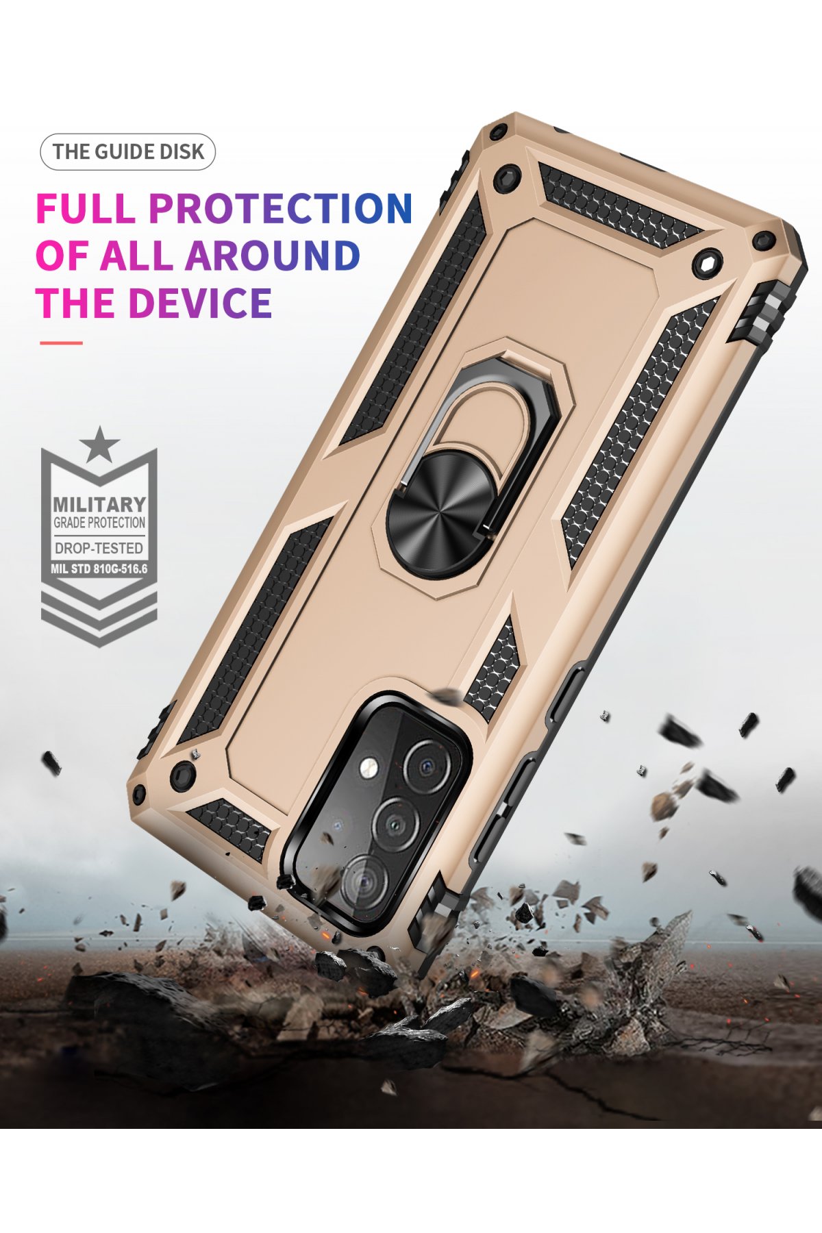 Newface Samsung Galaxy A23 4G Kılıf Elegant Kapak - Titan Gri