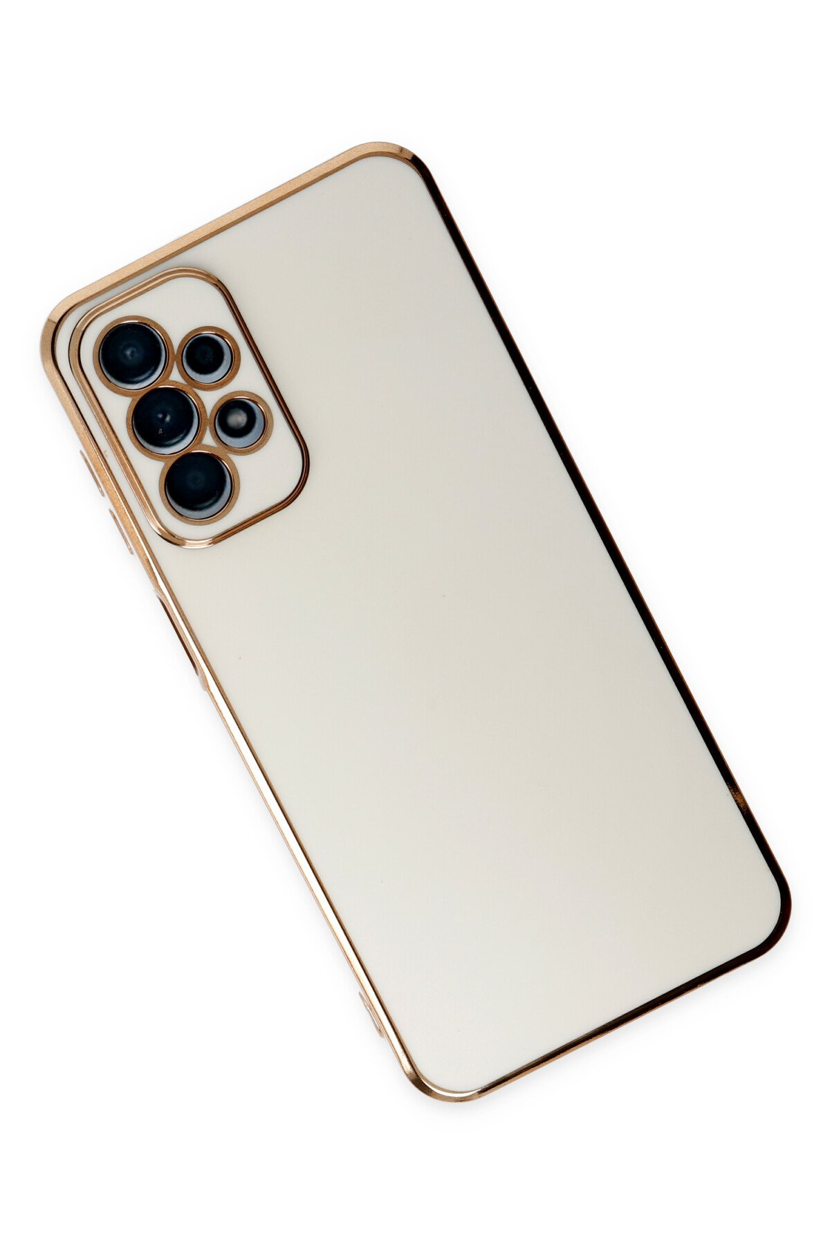 Newface Samsung Galaxy A23 4G Kılıf Loop Deri Silikon - Siyah