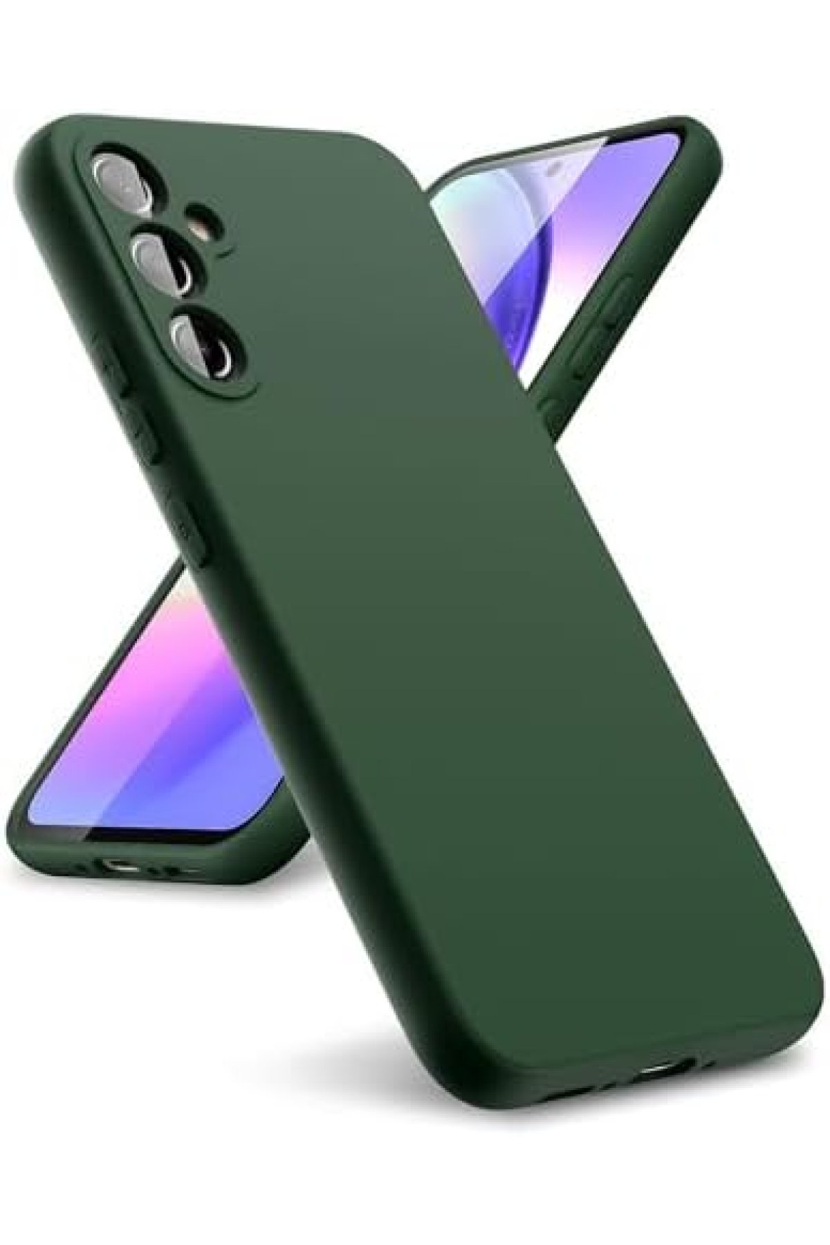 Newface Samsung Galaxy A24 4G Kılıf Optimum Silikon - Krem