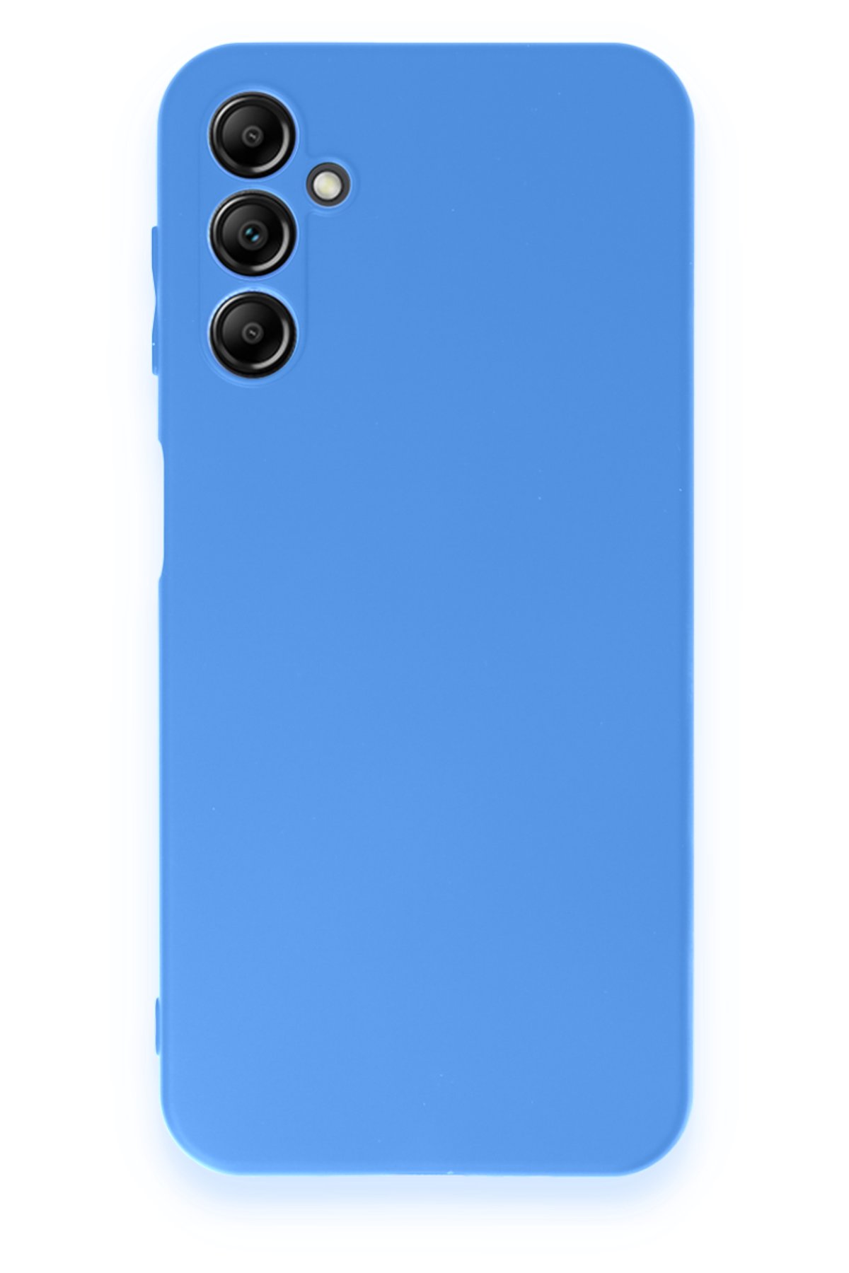 Newface Samsung Galaxy A24 4G Kılıf Sofya Yüzüklü Silikon Kapak - Siyah