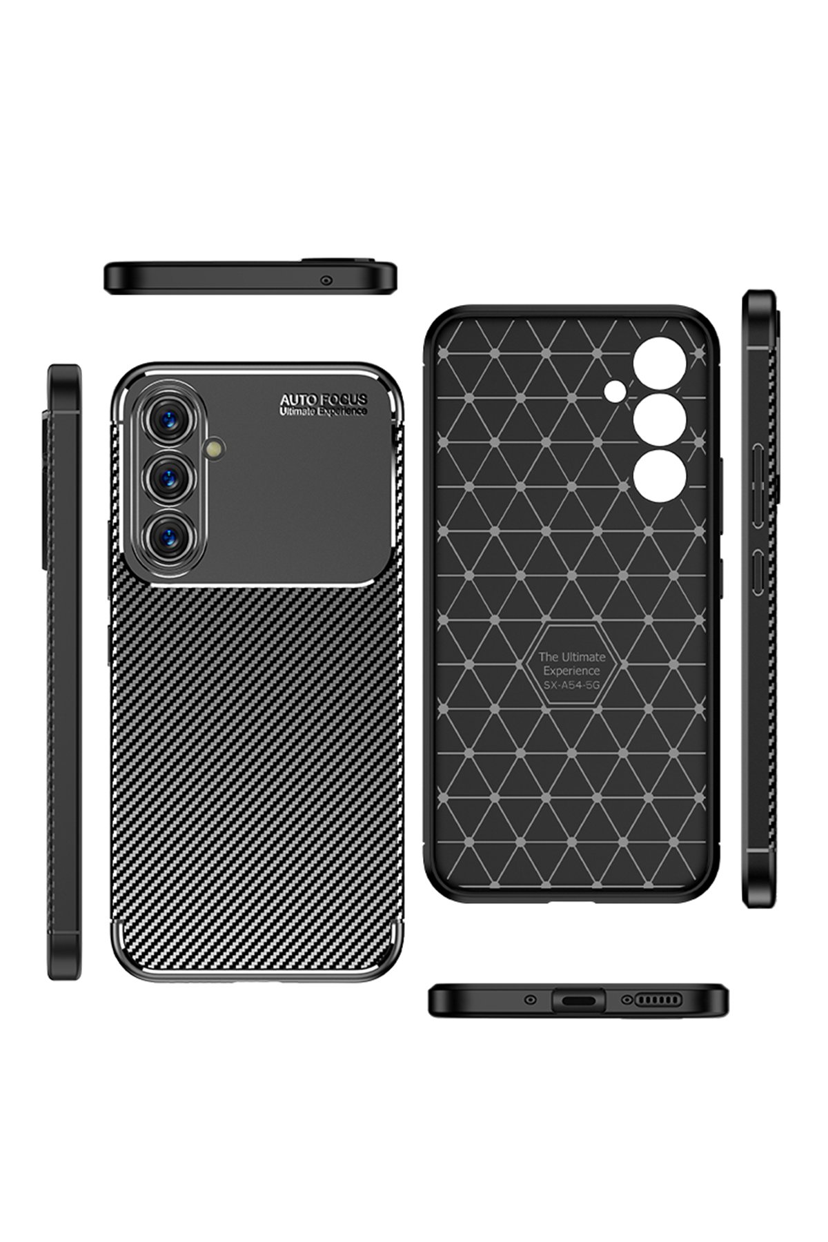 Newface Samsung Galaxy A24 4G Kılıf Boyi Silikon Kapak - Lacivert