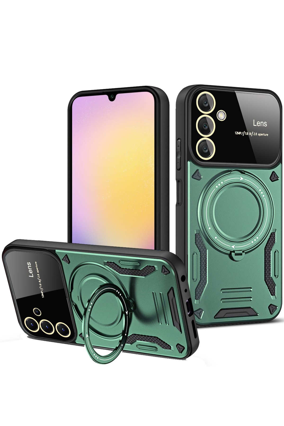 Newface Samsung Galaxy A24 4G Kılıf Dora Kapak - Lila