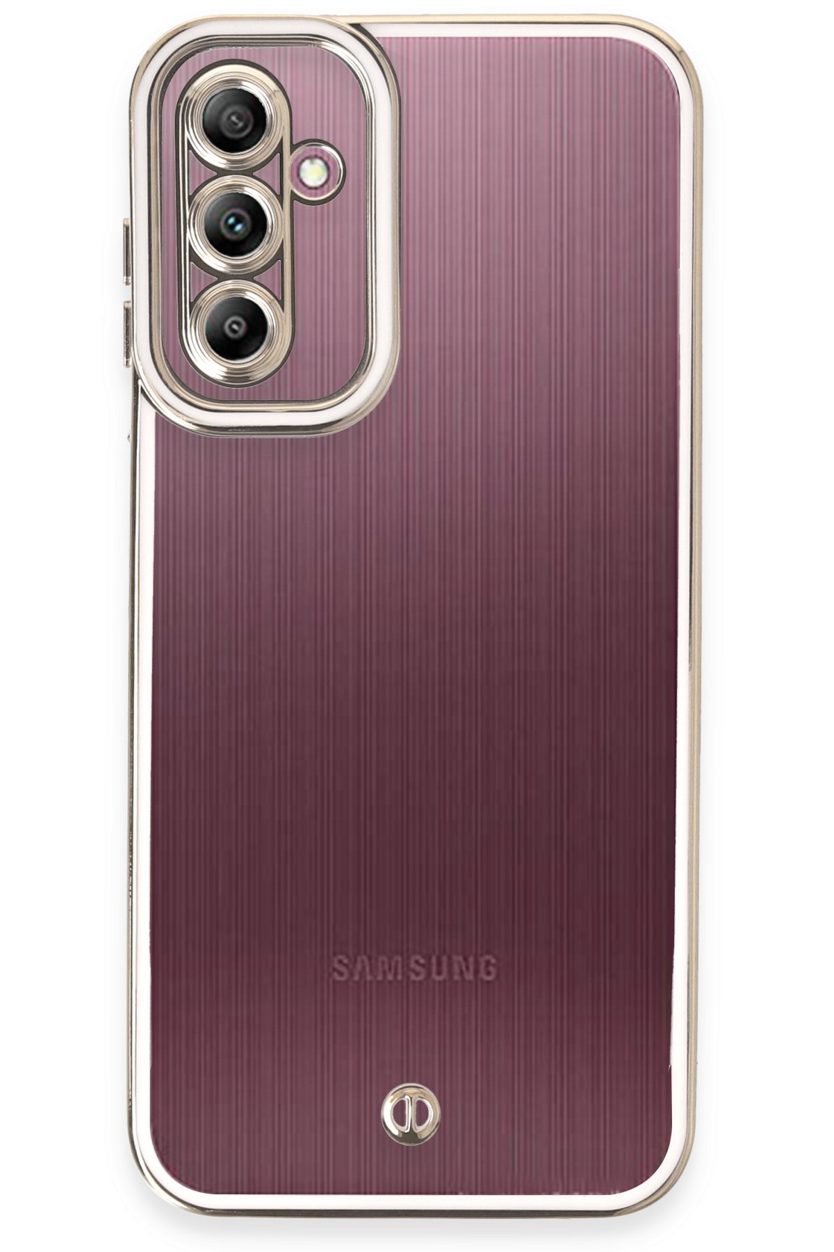 Newface Samsung Galaxy A24 4G Kılıf Platin Silikon - Mavi