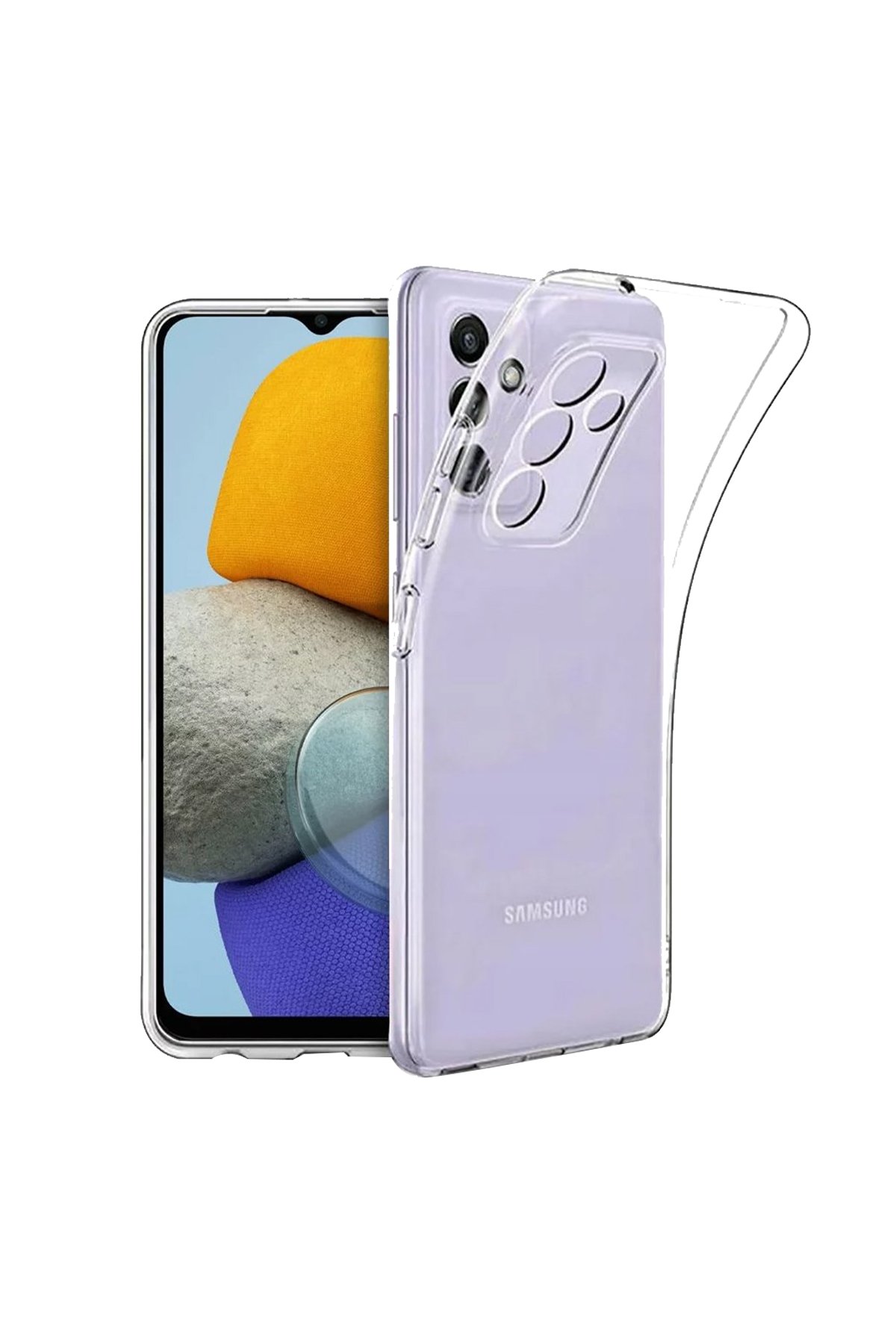 Newface Samsung Galaxy A24 4G Kılıf Dora Kapak - Mavi