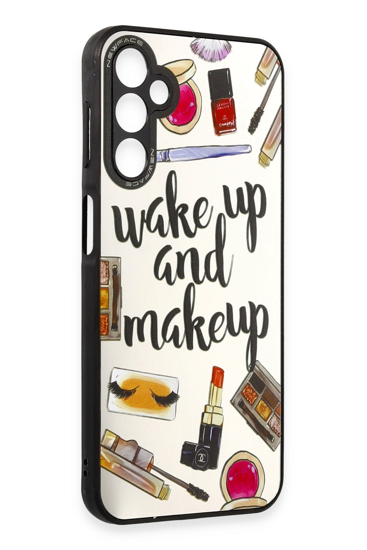 Newface Samsung Galaxy A24 4G Kılıf Esila Silikon - Siyah