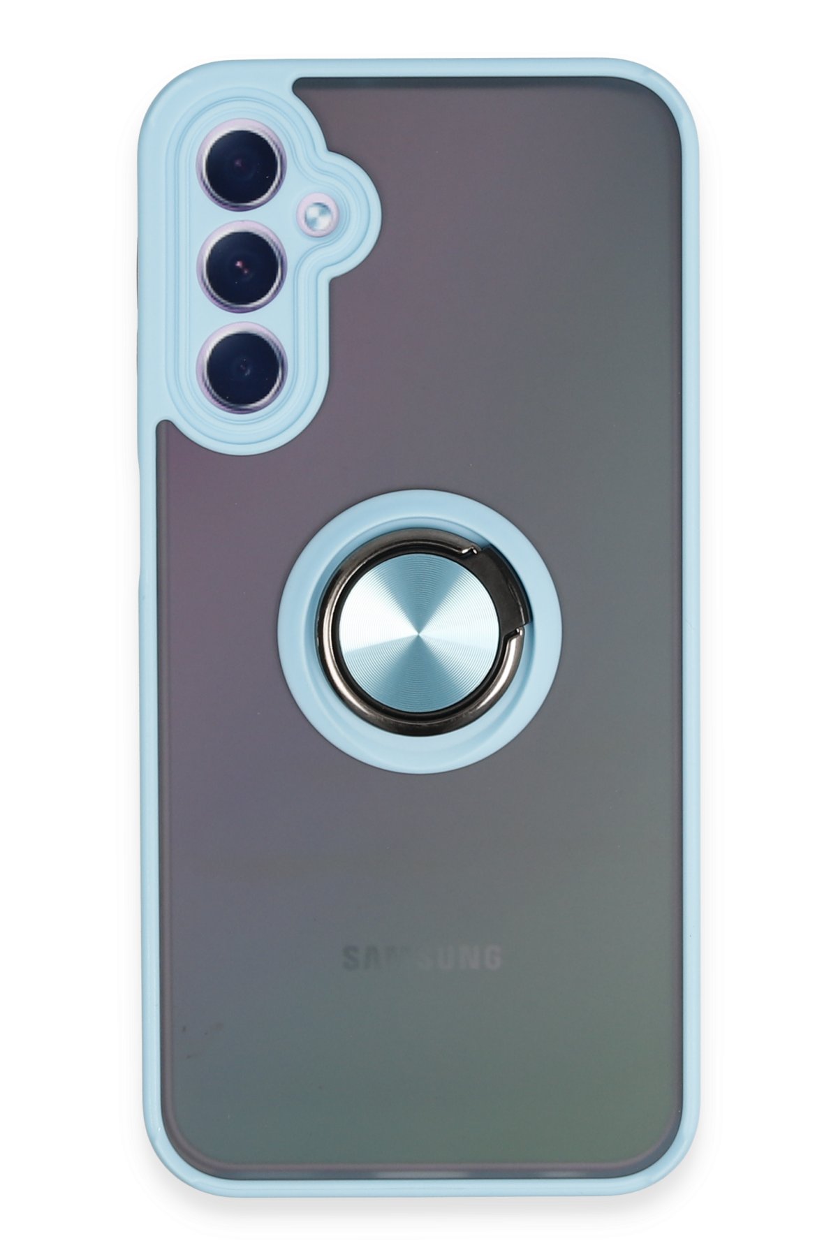 Newface Samsung Galaxy A24 4G Kılıf First Silikon - Lacivert