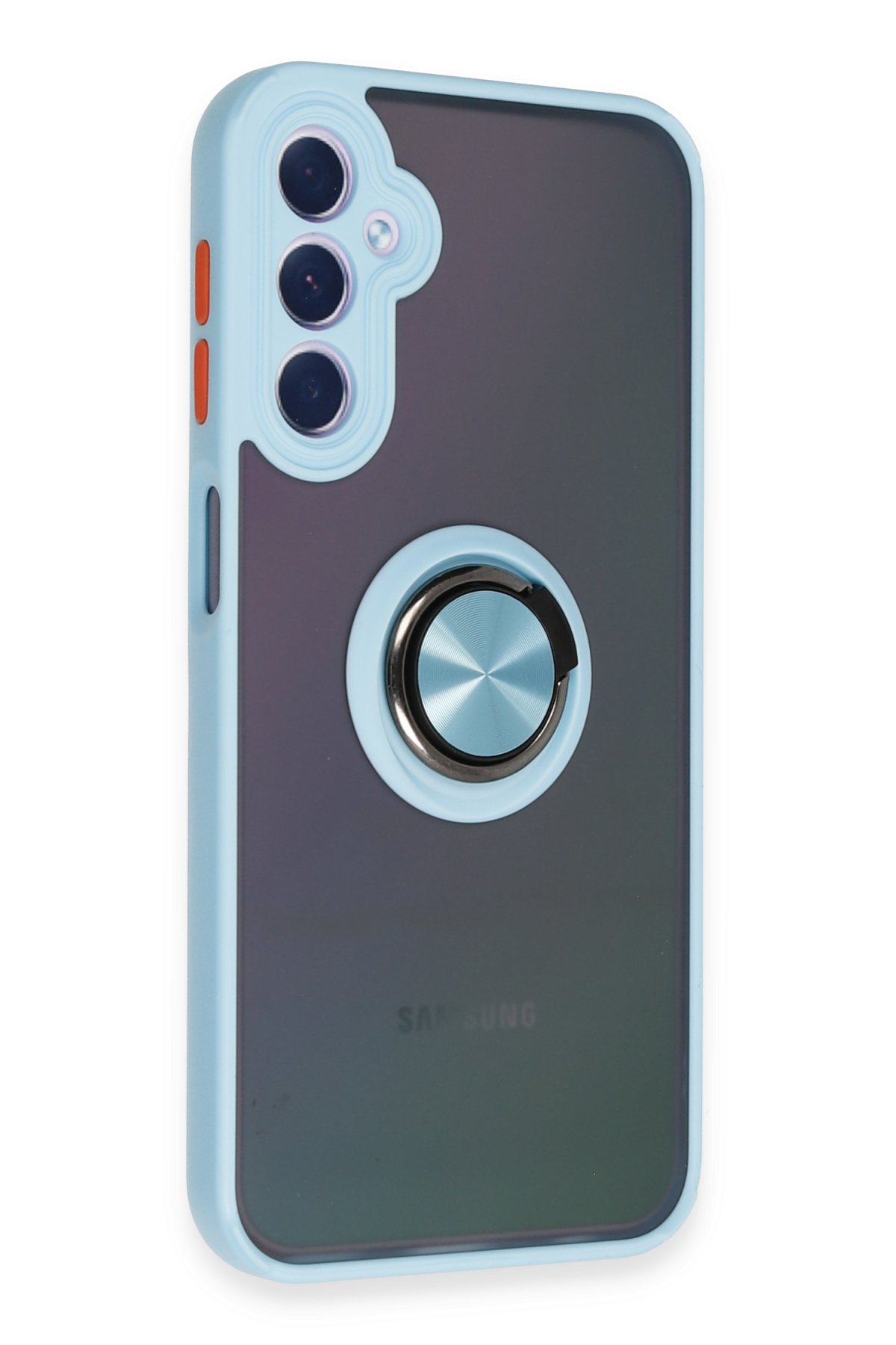 Newface Samsung Galaxy A24 4G Kılıf First Silikon - Lacivert