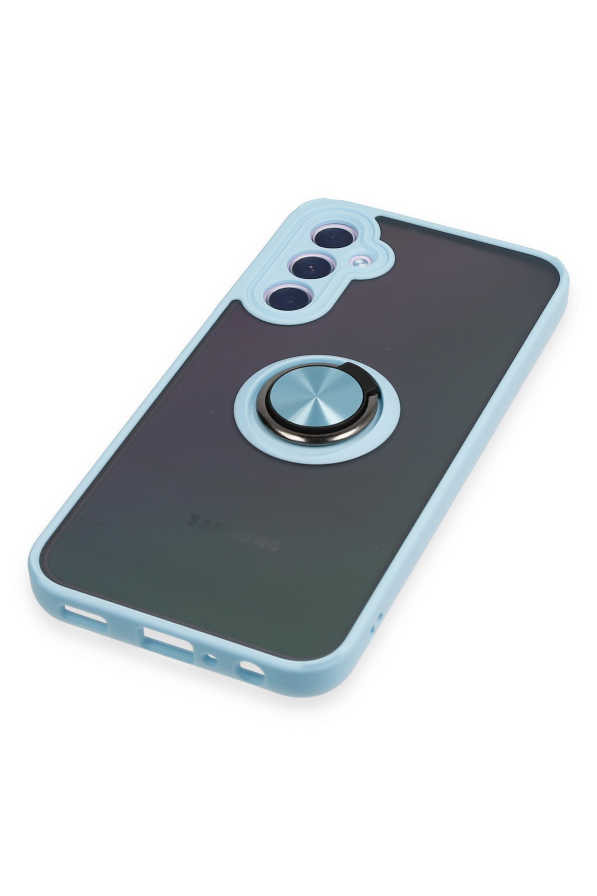 Newface Samsung Galaxy A24 4G Kılıf First Silikon - Lacivert