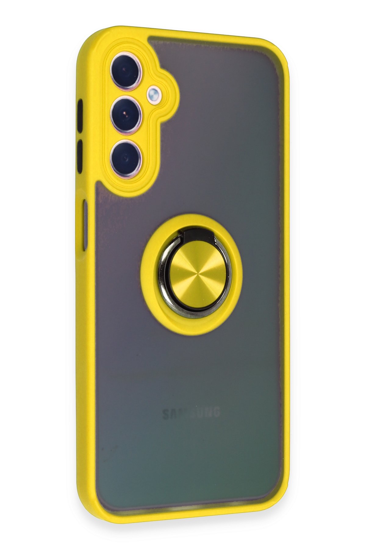 Newface Samsung Galaxy A24 4G Kılıf Esila Silikon - Gri