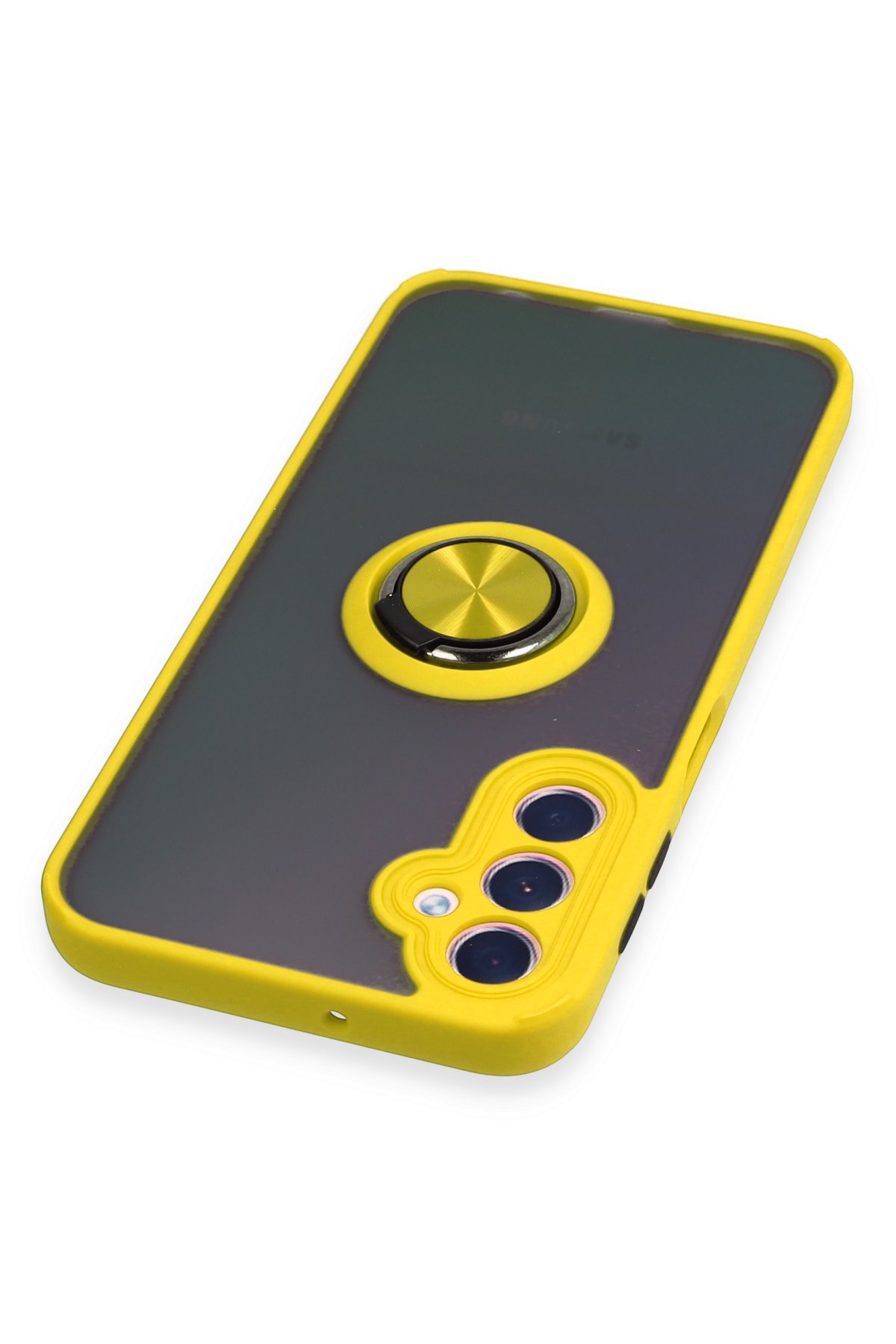 Newface Samsung Galaxy A24 4G Kılıf Esila Silikon - Gri