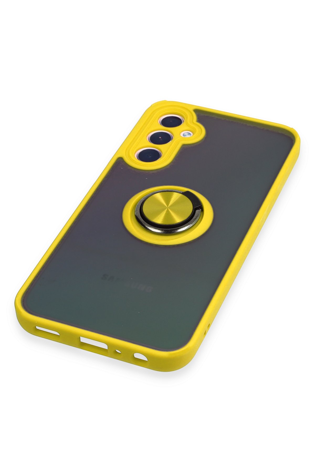 Newface Samsung Galaxy A24 4G Kılıf Esila Silikon - Gri