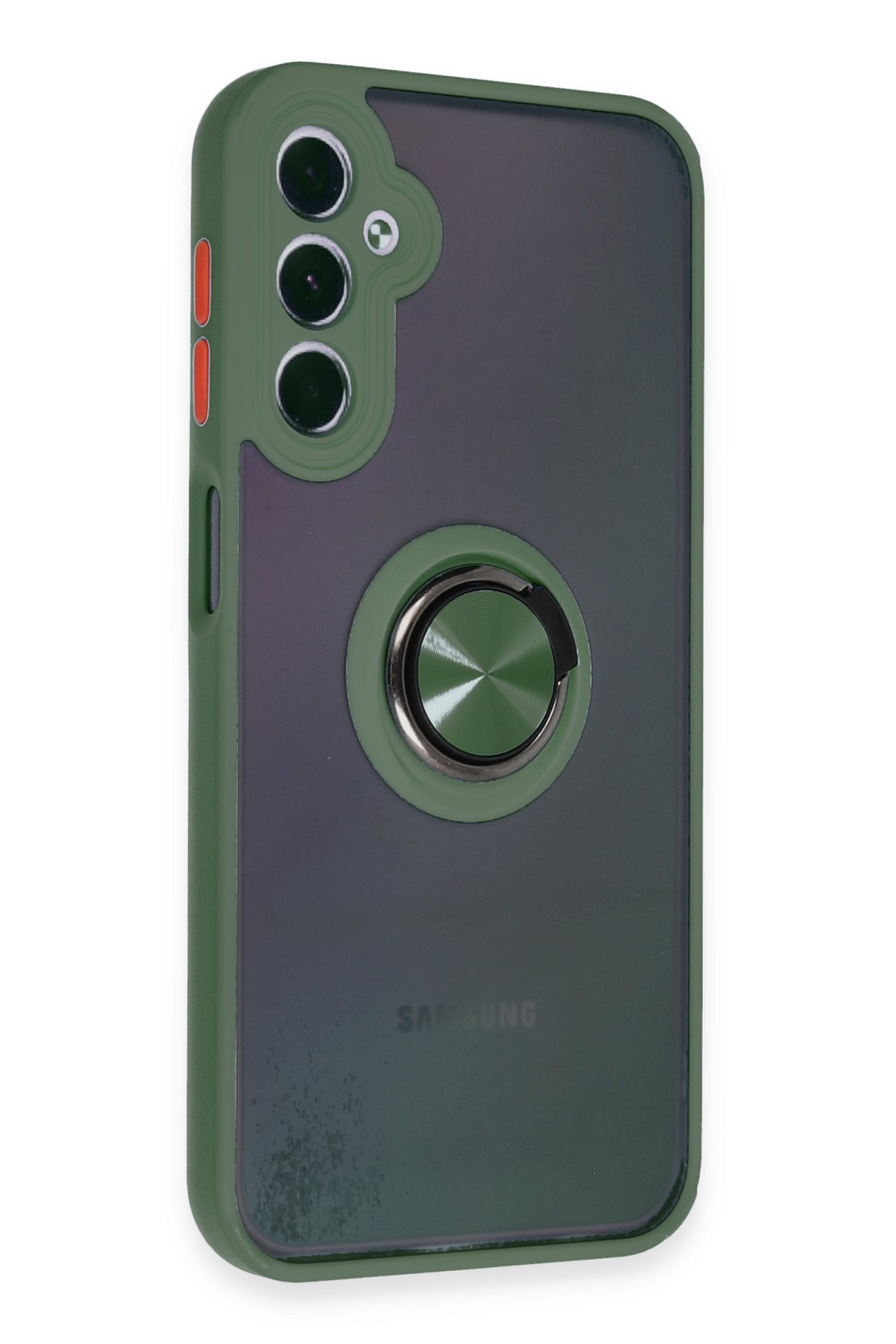 Newface Samsung Galaxy A24 4G Kılıf Esila Silikon - Pudra