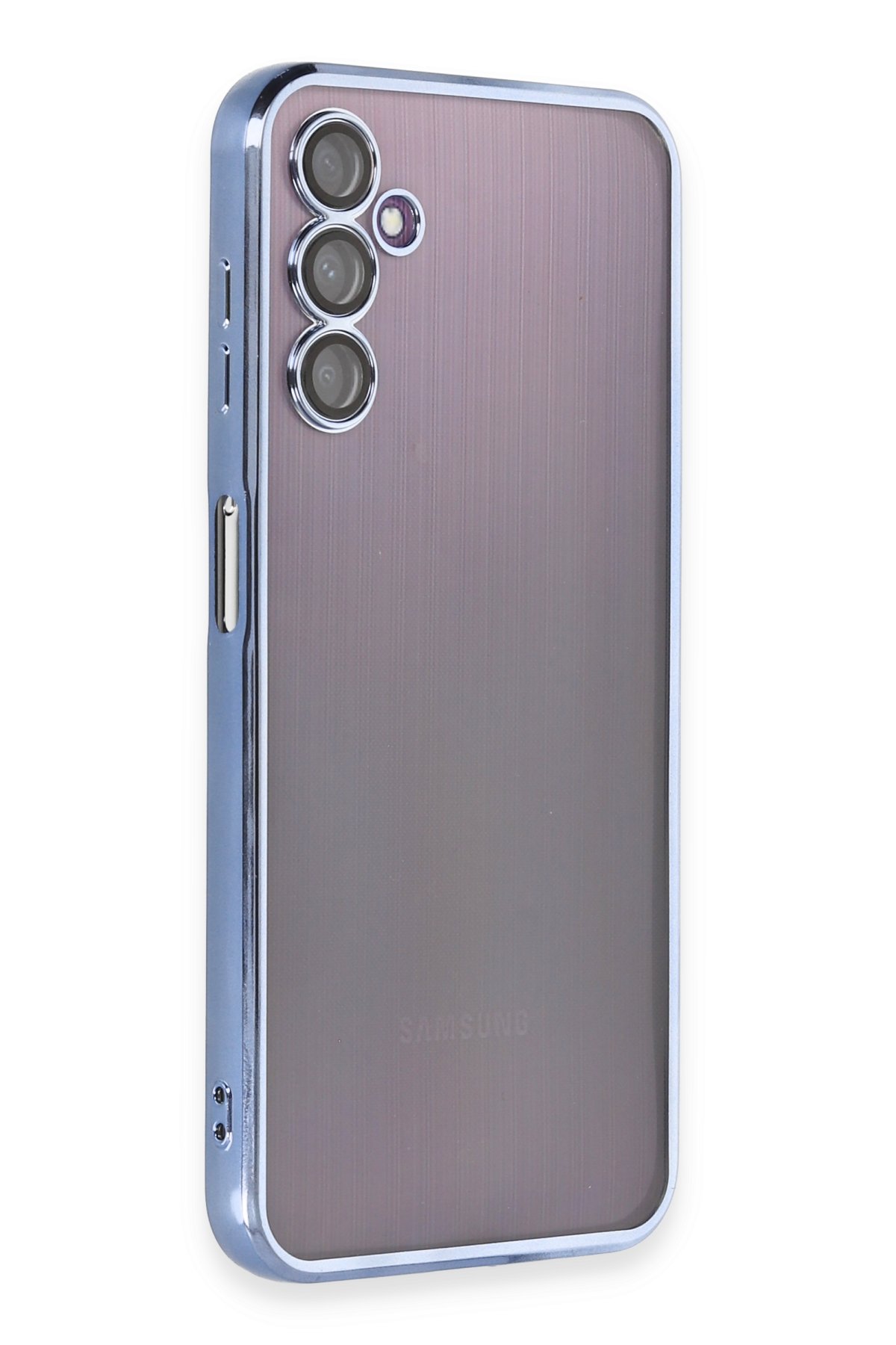 Newface Samsung Galaxy A24 4G Kılıf First Silikon - Mor