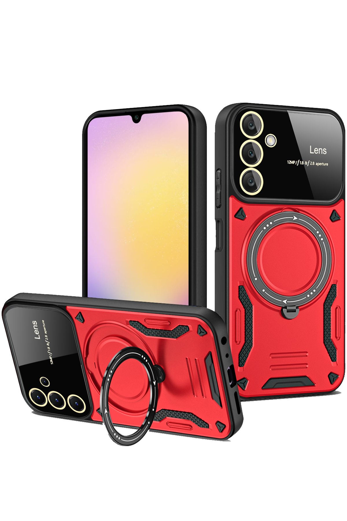 Newface Samsung Galaxy A25 5G Kılıf Montreal Silikon Kapak - Siyah