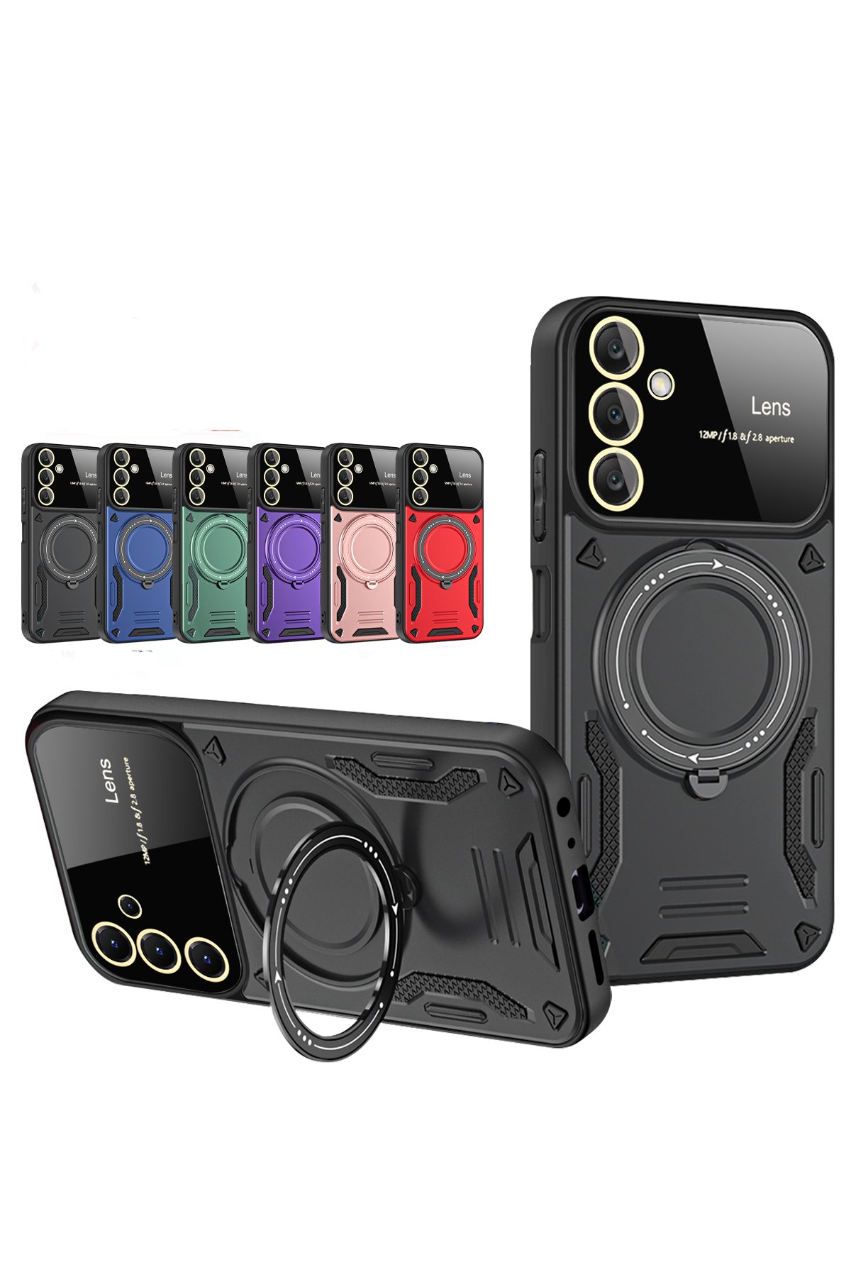 Newface Samsung Galaxy A25 5G Kılıf Montreal Silikon Kapak - Siyah