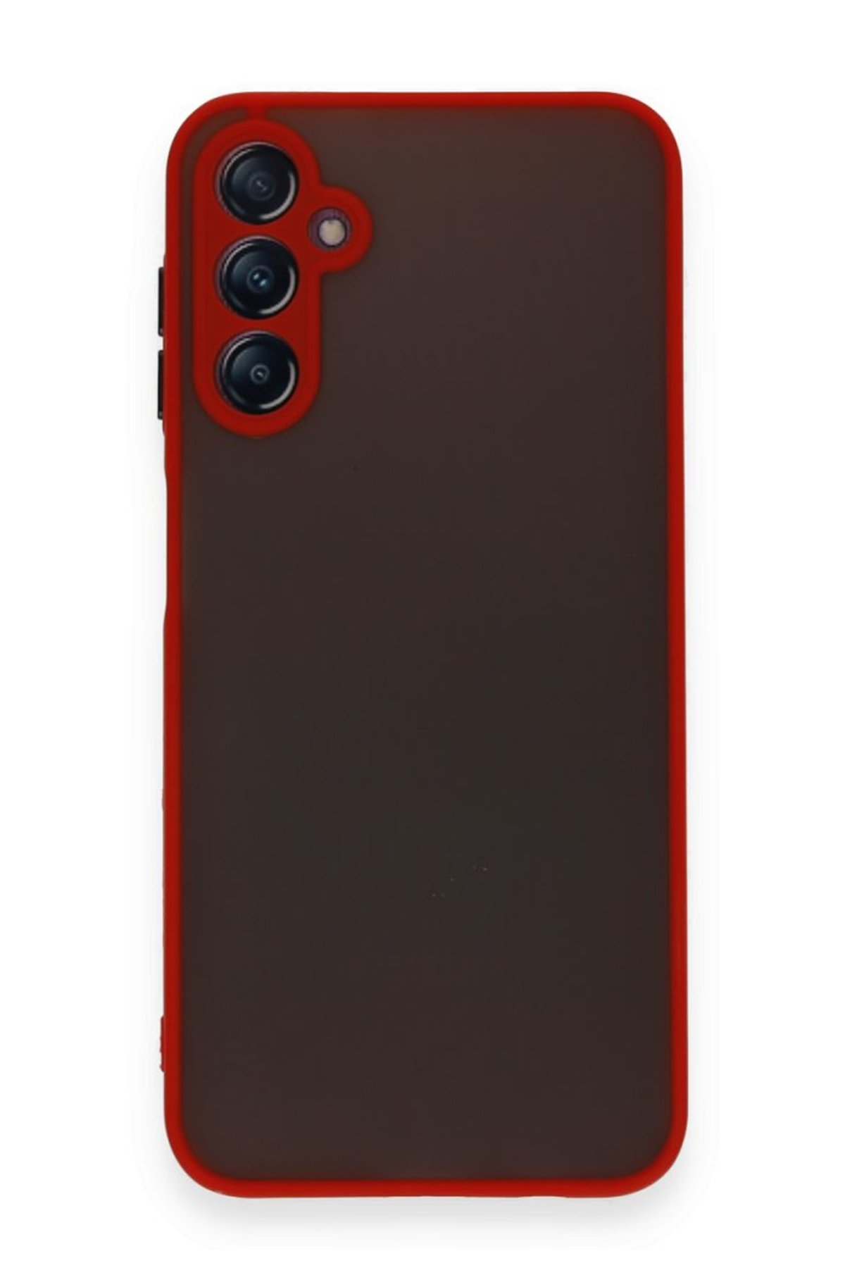 Newface Samsung Galaxy A25 5G Kılıf Pars Lens Yüzüklü Silikon - Yeşil