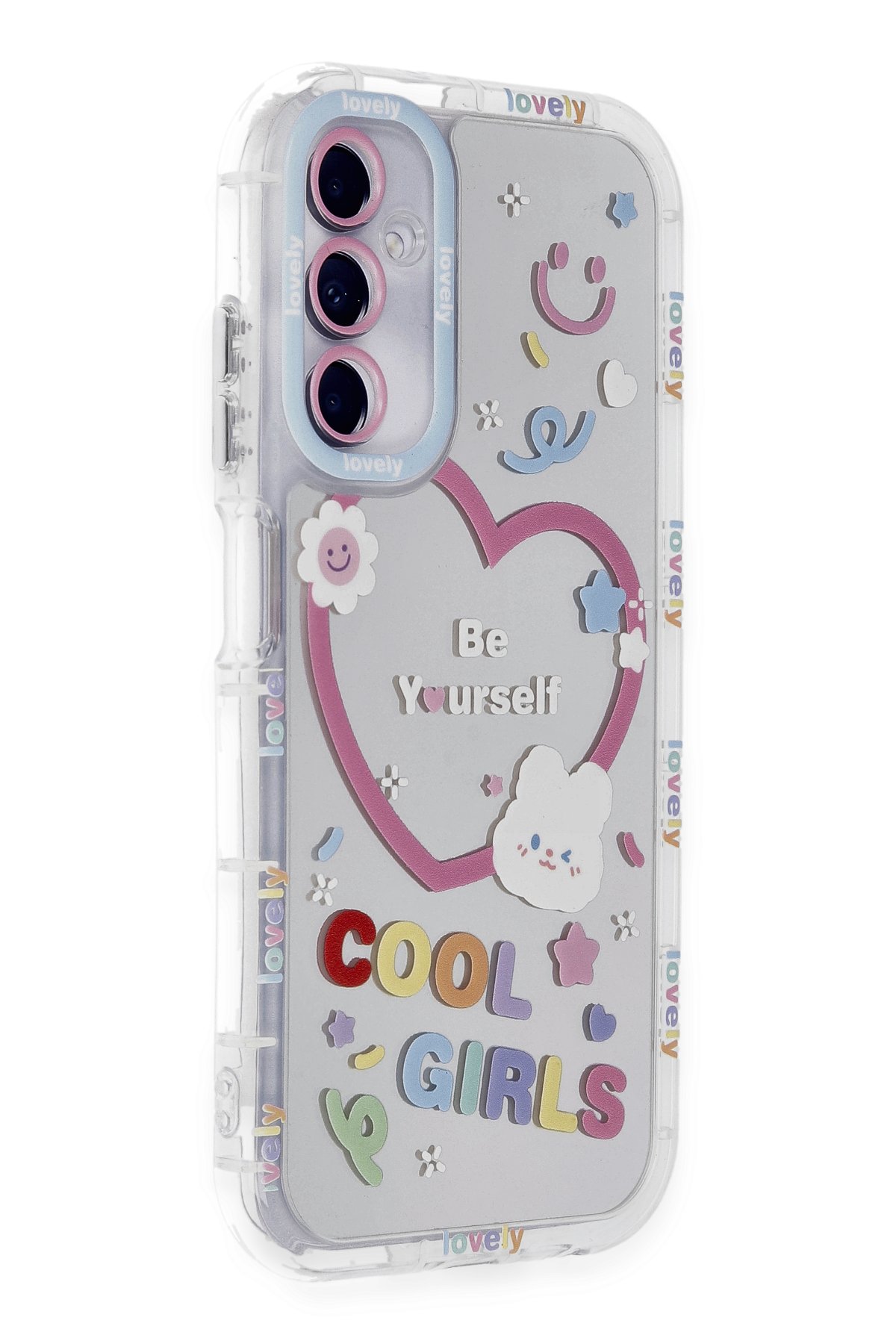 Newface Samsung Galaxy A25 5G Kılıf Mirror Desenli Kapak - Mirror - 10