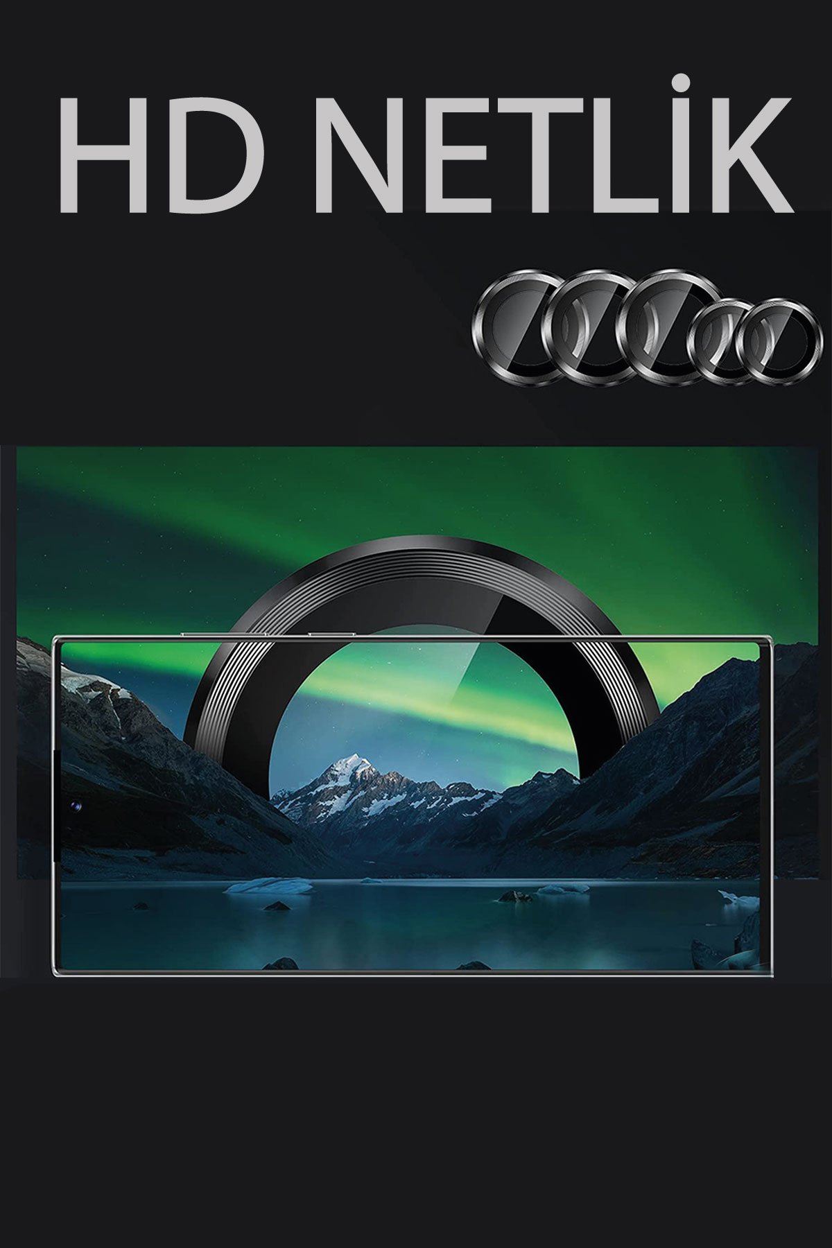 Newface Samsung Galaxy A25 5G Kılıf Loop Deri Silikon - Siyah