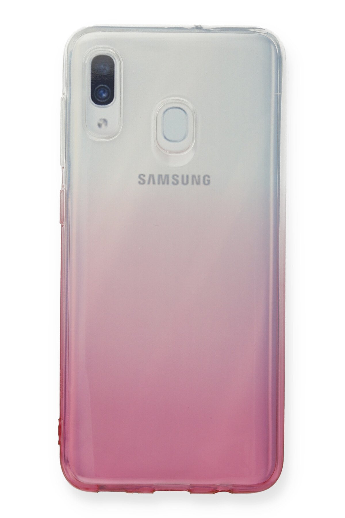 Newface Samsung Galaxy A20 Kılıf Nano içi Kadife  Silikon - Lacivert