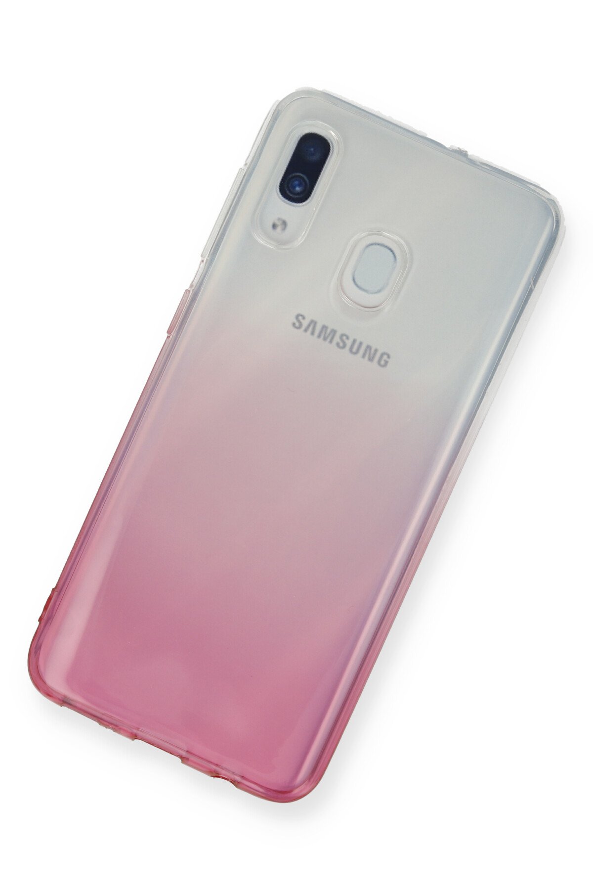 Newface Samsung Galaxy A20 Kılıf Nano içi Kadife  Silikon - Lacivert