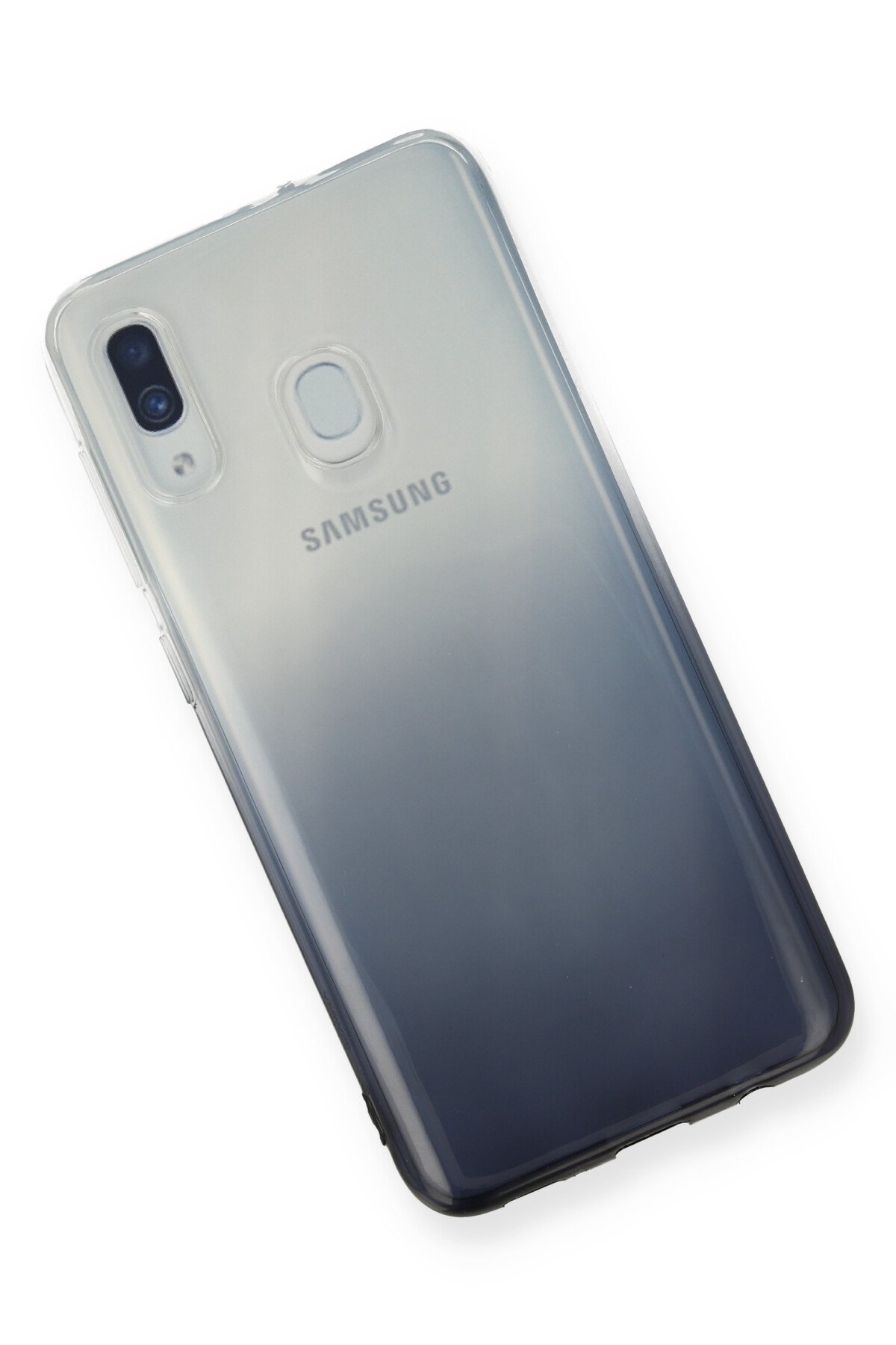 Newface Samsung Galaxy A30 Kılıf Hopi Silikon - Sarı