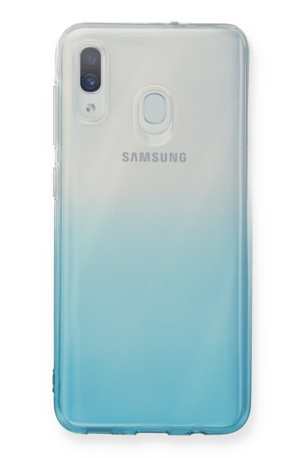 Newface Samsung Galaxy A30 Kılıf Nano içi Kadife  Silikon - Turuncu