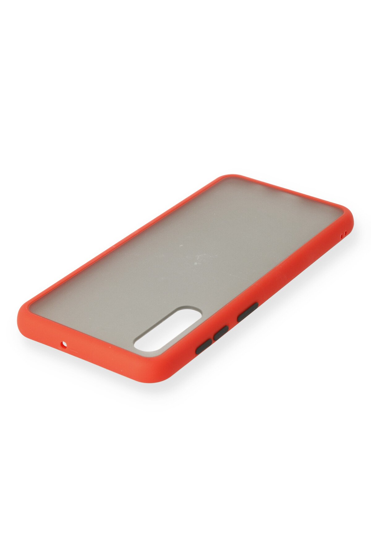 Newface Samsung Galaxy A50S Kılıf Lüx Çift Renkli Silikon - Sarı