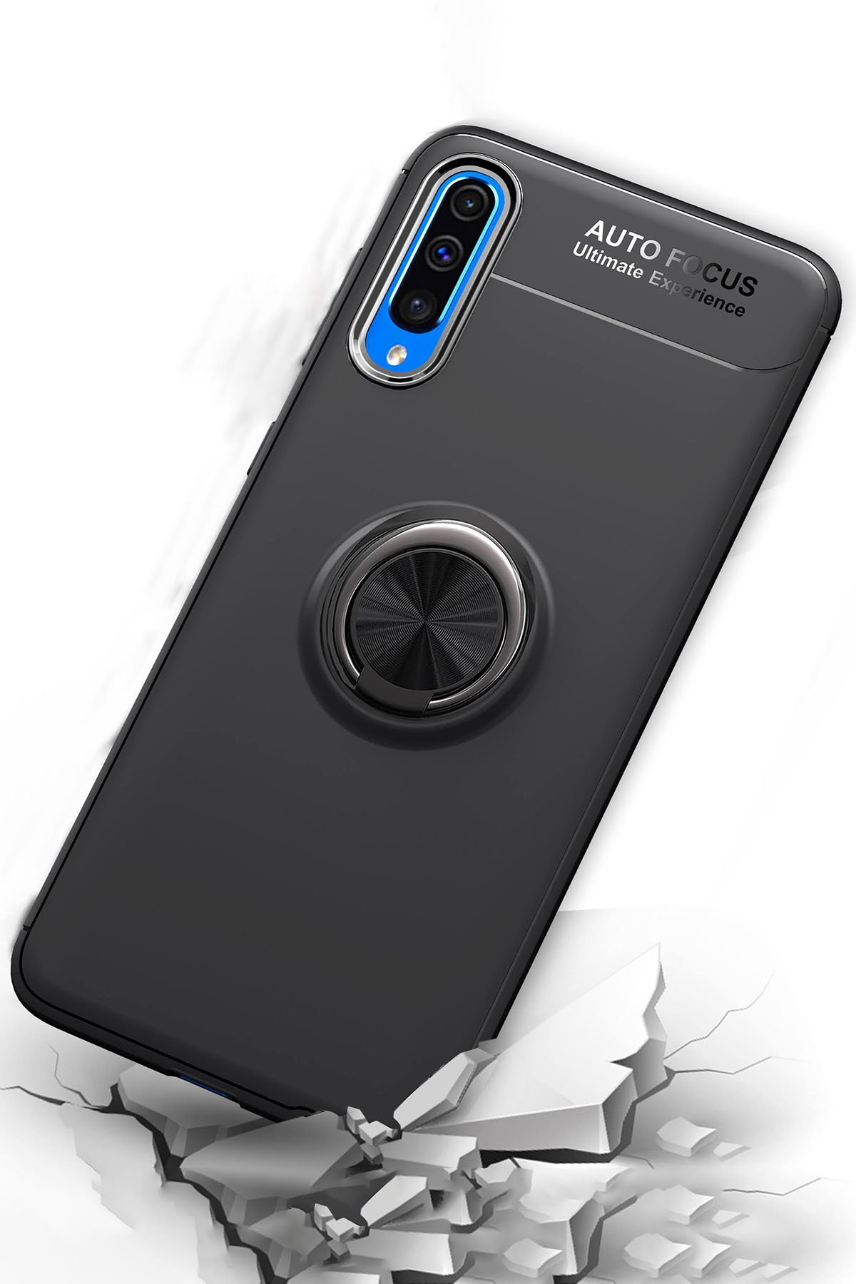 Newface Samsung Galaxy A30S Kılıf Nano içi Kadife  Silikon - Pudra