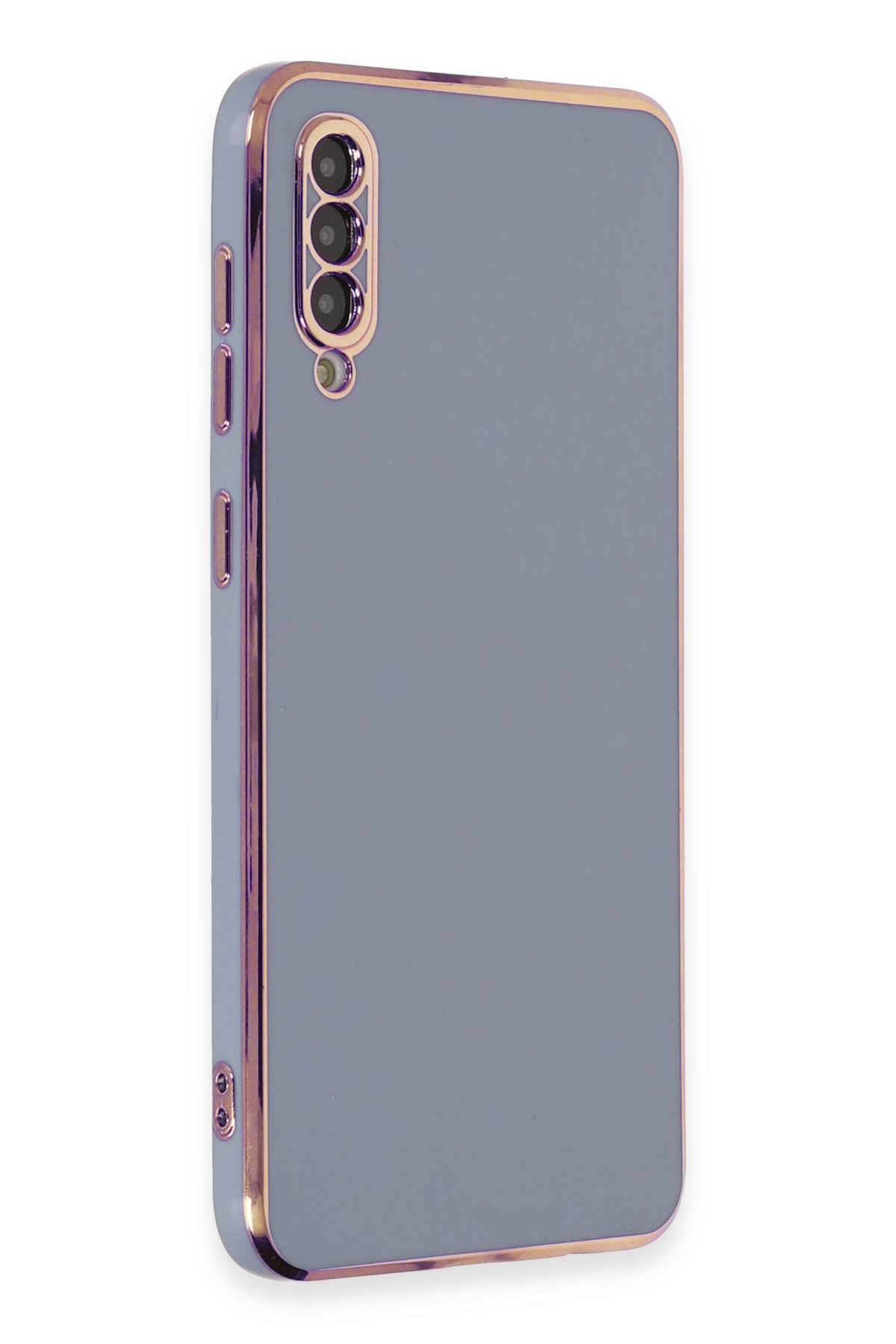 Newface Samsung Galaxy A30S Kılıf Nano içi Kadife Silikon - Pudra